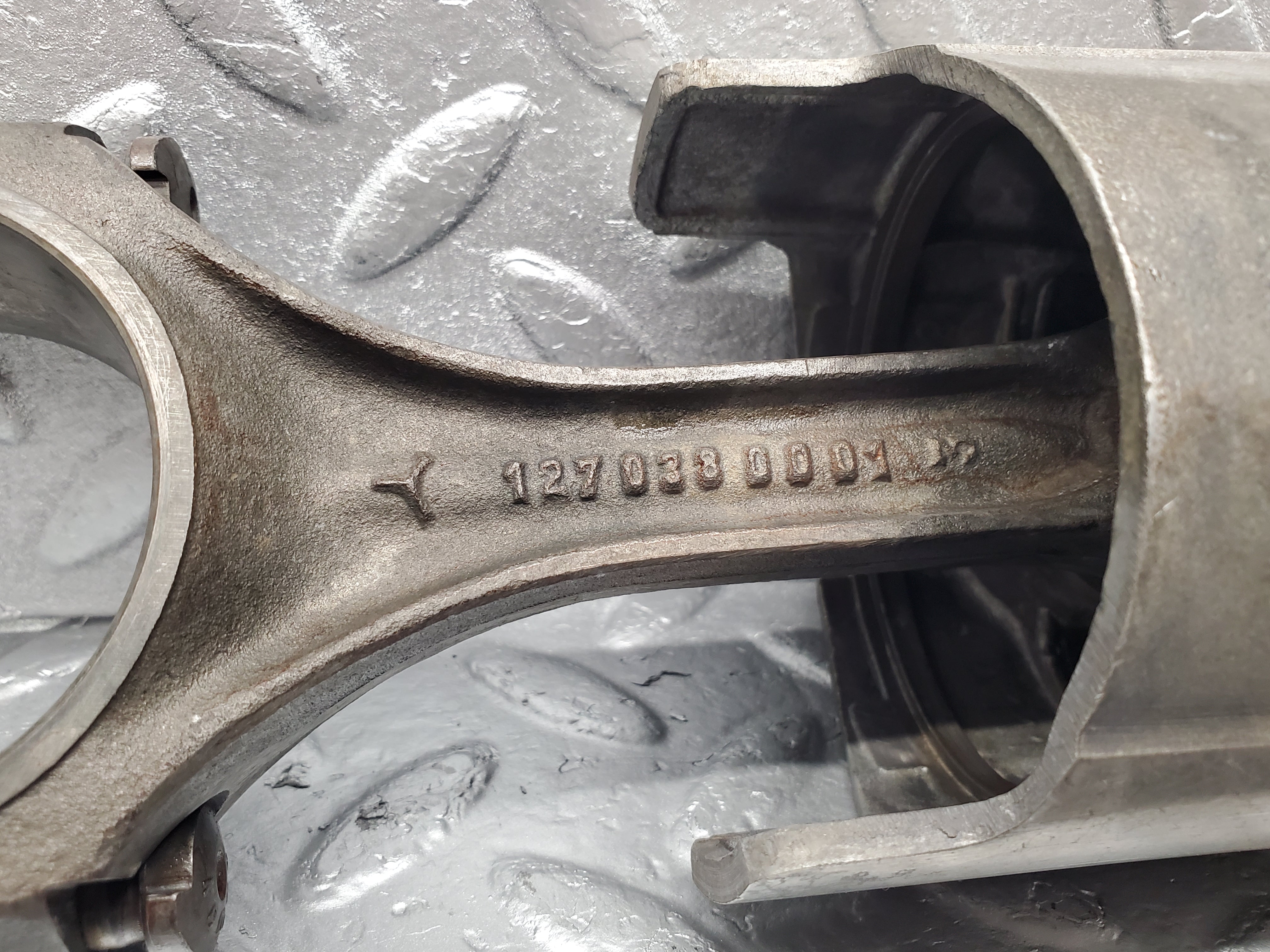 1953 Mercedes-Benz W105 219 Ponton Piston With Connecting Rod 79.98 mm