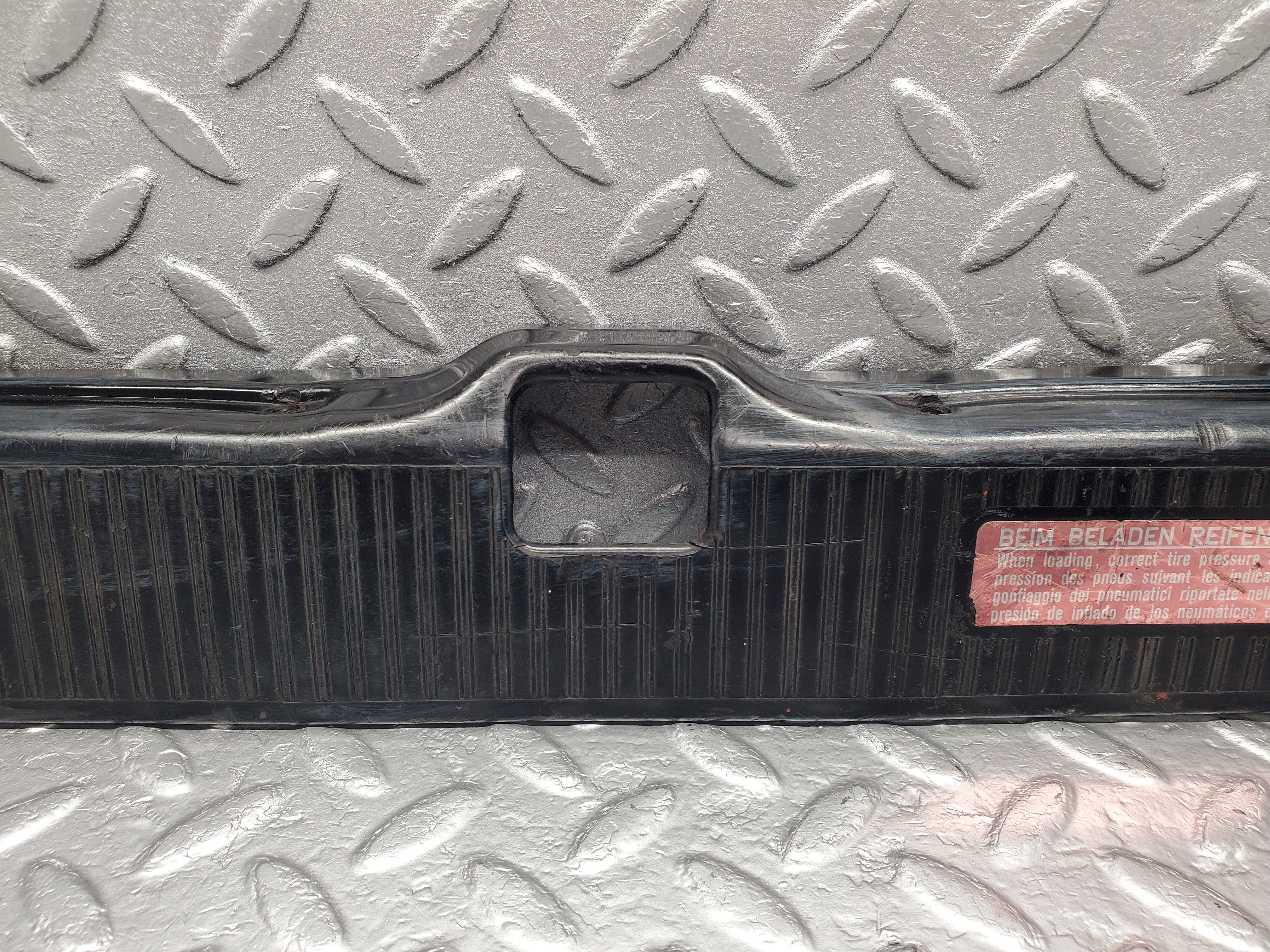 1897 Mercedes-Benz W116 350SE Trunk Cover Trim 1166980389