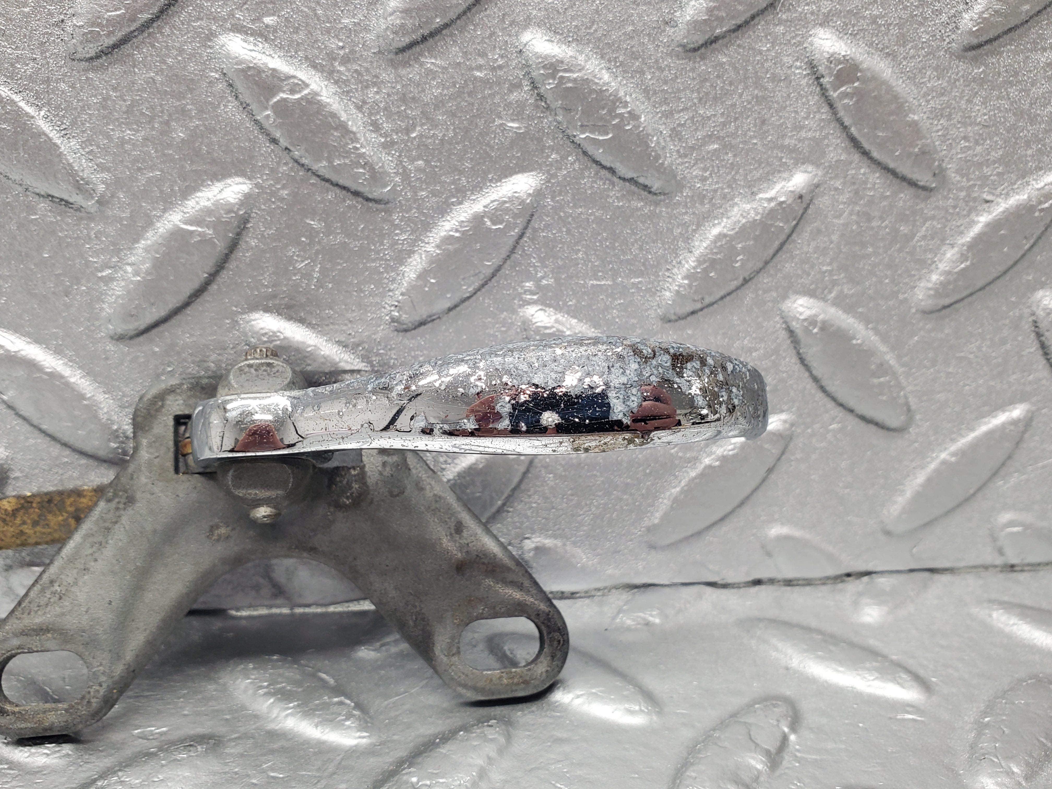 2061 Mercedes-Benz W105 219 Ponton Interior Door Handle Front Left