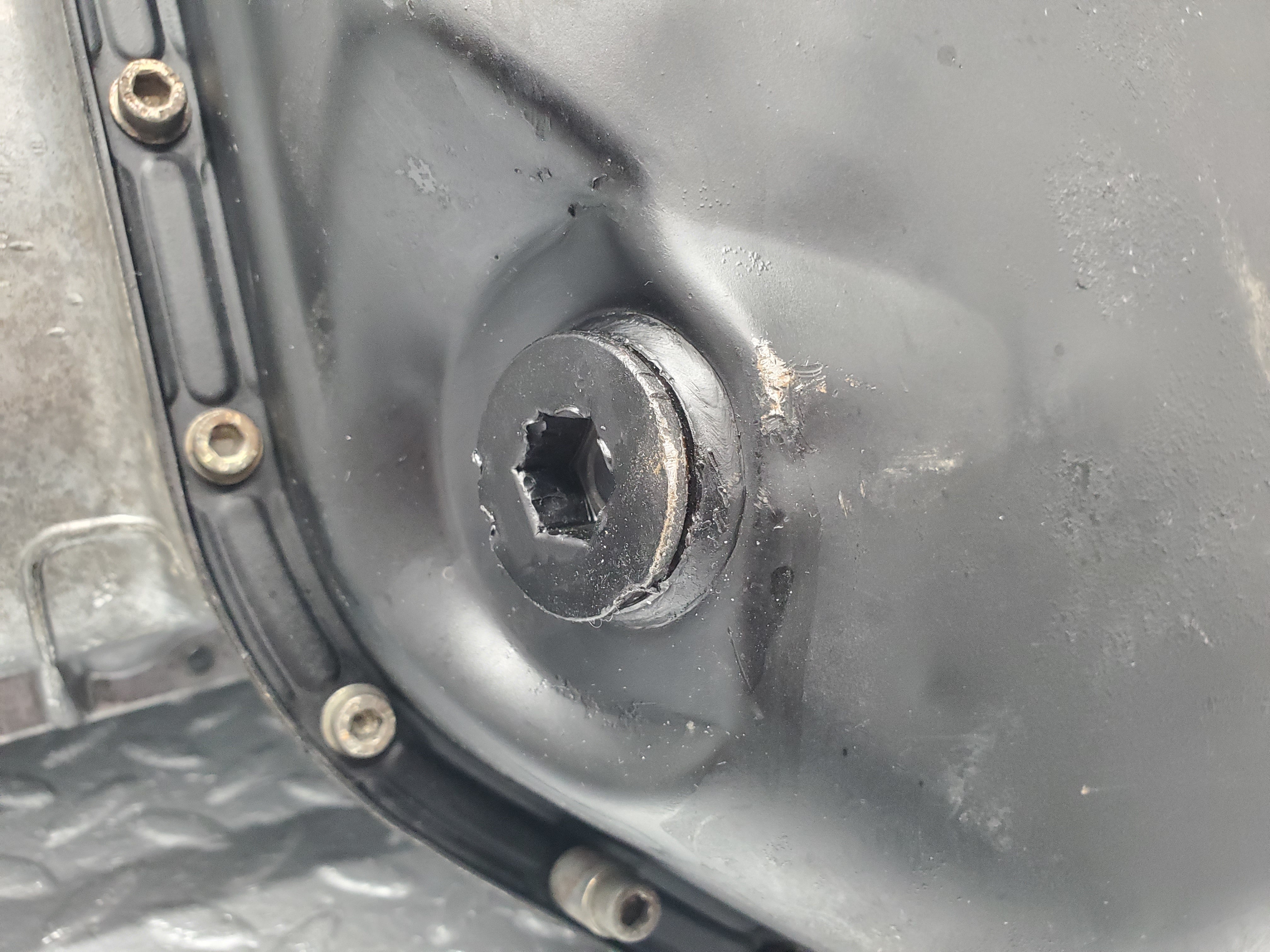 2037 Mercedes-Benz W108 280SE Oil Pan Oil Sump 1080140602