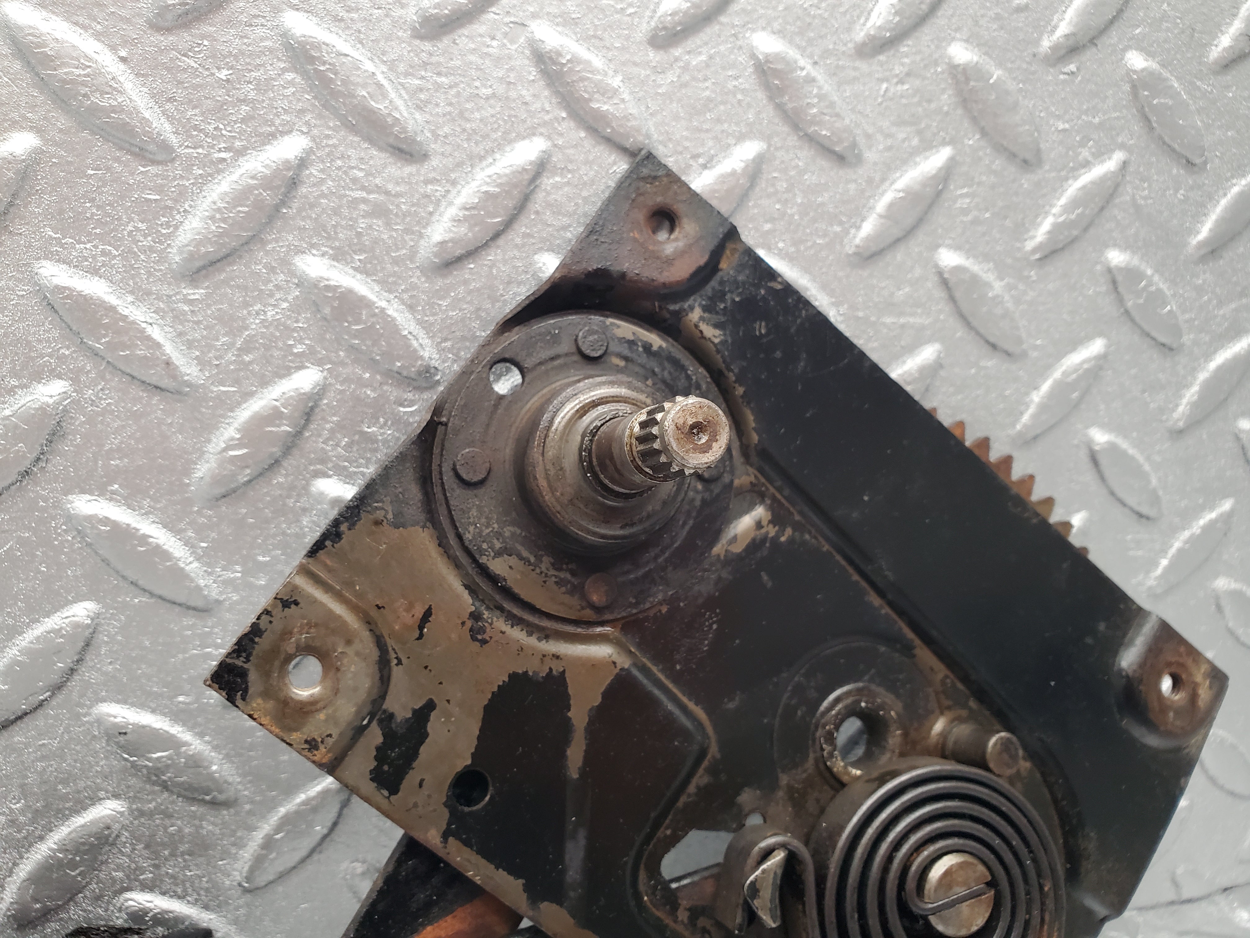 2052 Mercedes-Benz W105 219 Ponton Front Left Manual Window Regulator