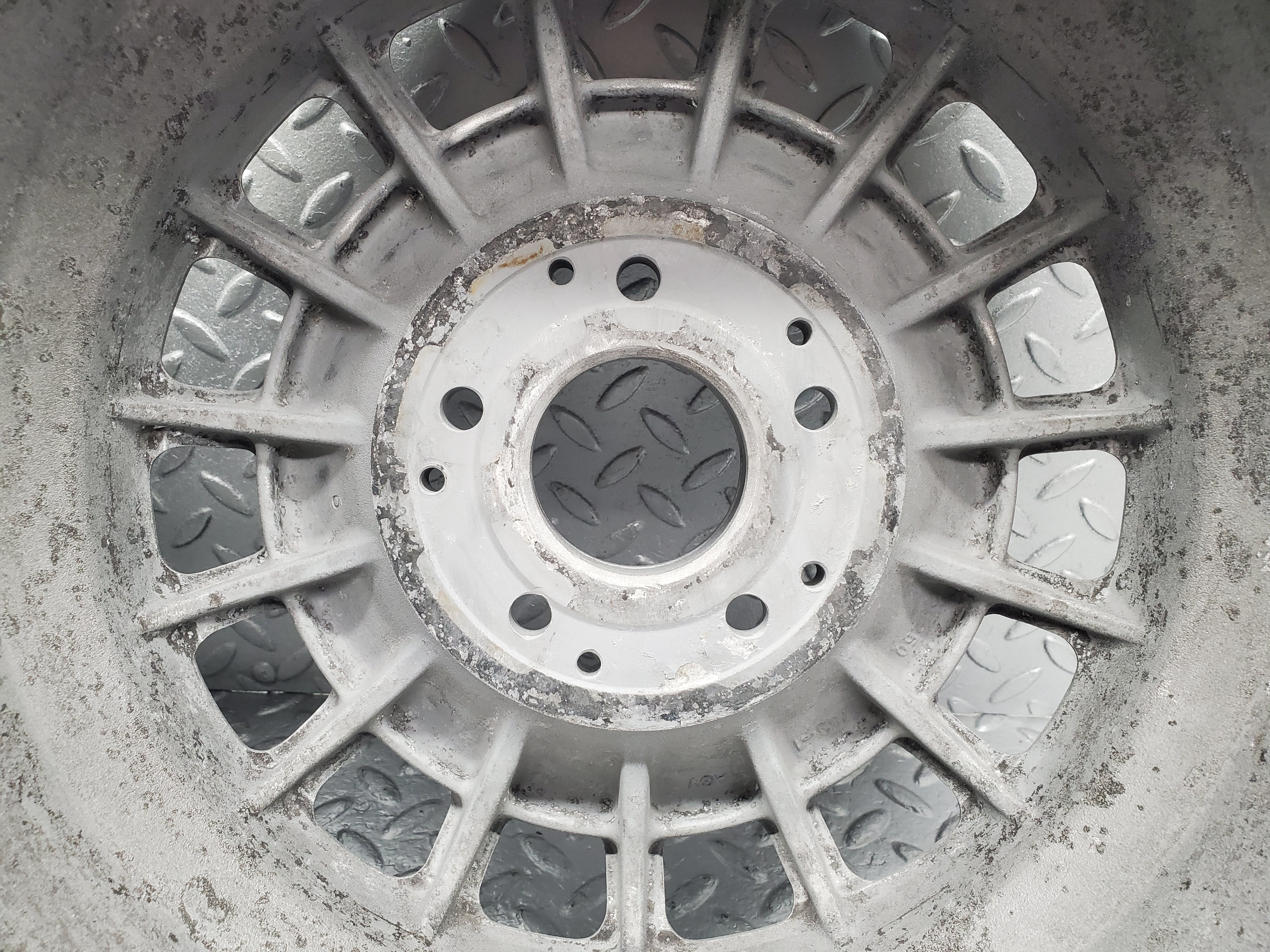 28193 Mercedes-Benz Alloy Wheel Set Mexican Hat Intra 6Jx14H2 ET30