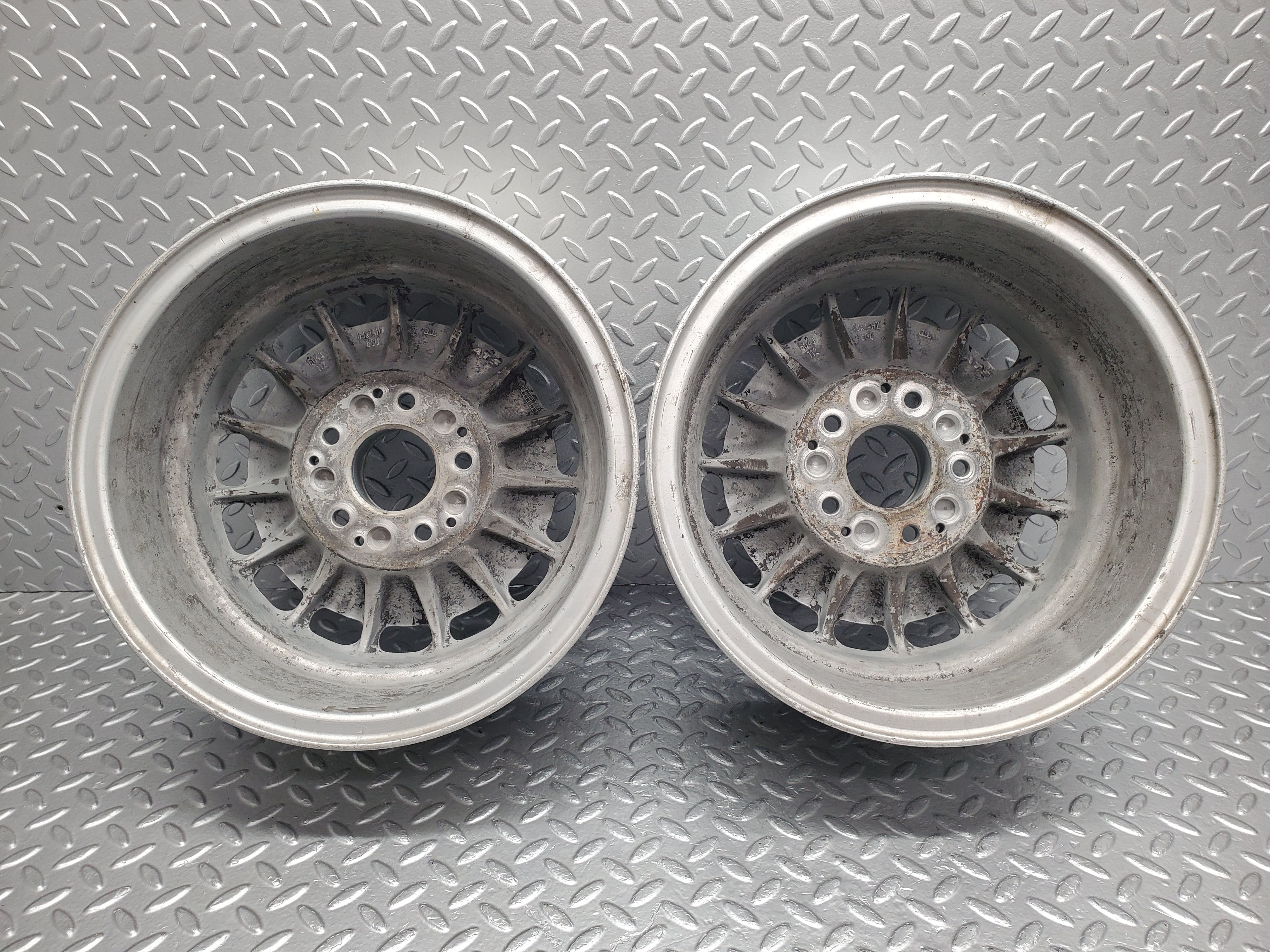 12133 Mercedes-Benz ATS Alloy Wheel Set Mexican Hat 6Jx14H2 ET30