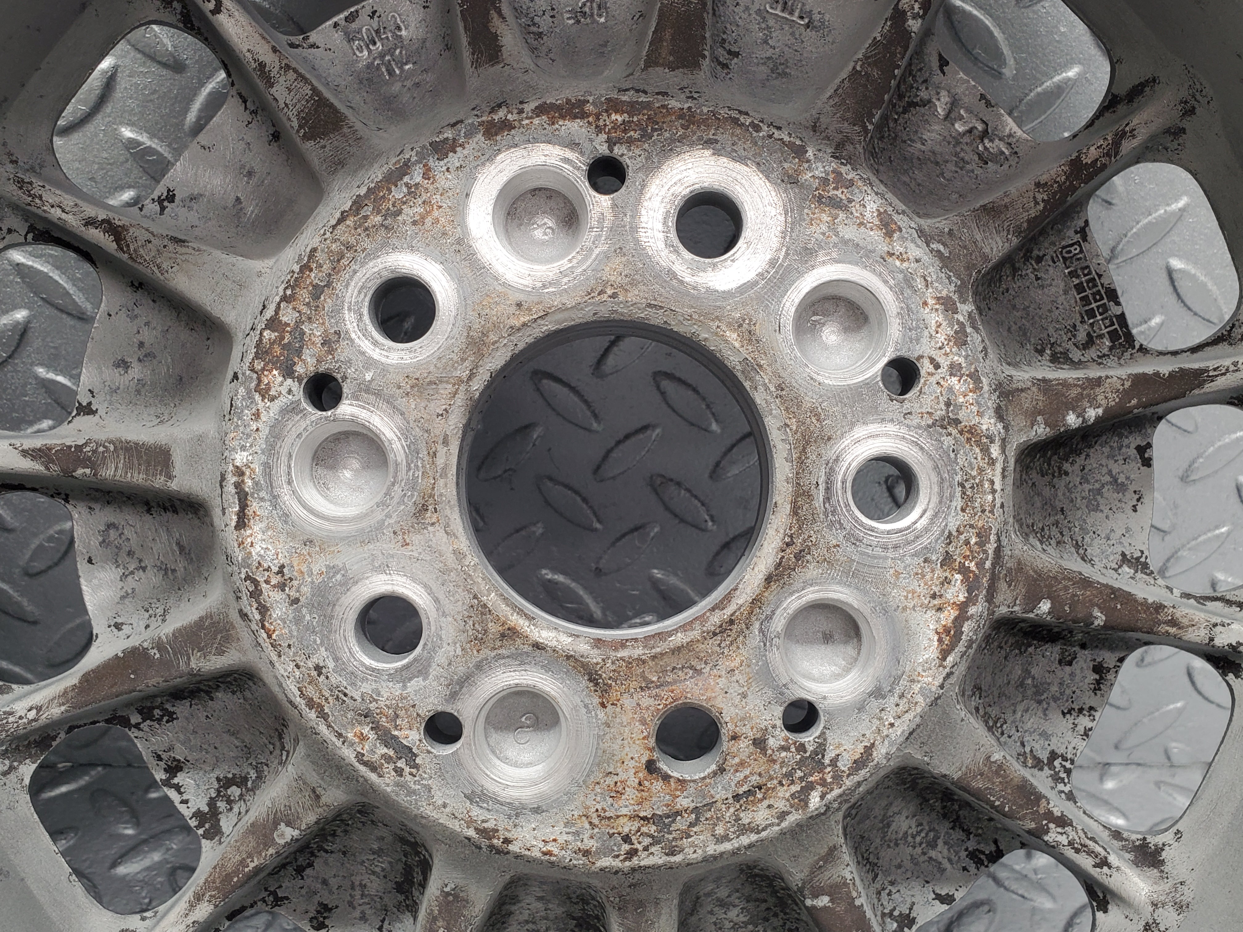 12133 Mercedes-Benz ATS Alloy Wheel Set Mexican Hat 6Jx14H2 ET30