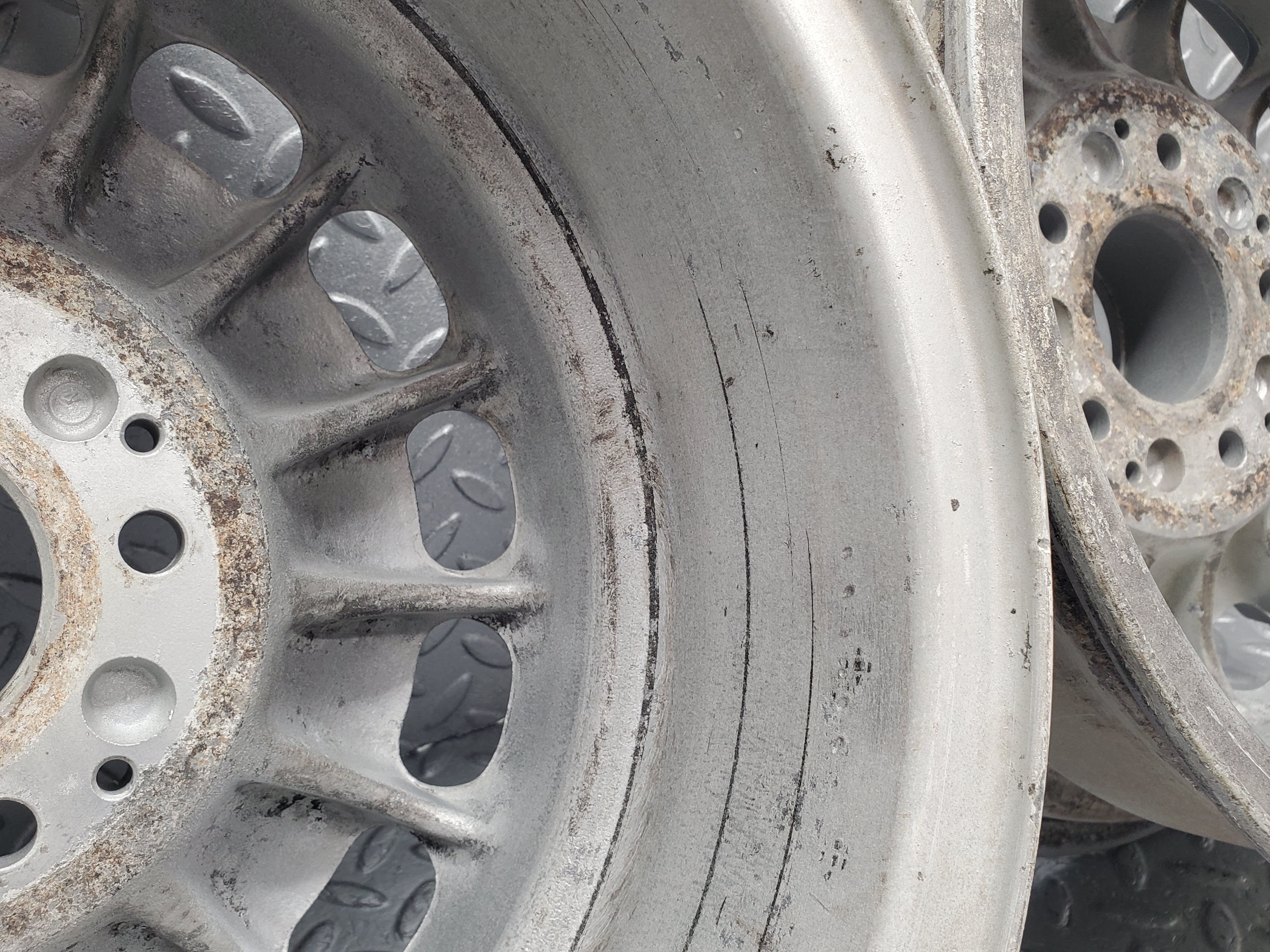 12133 Mercedes-Benz ATS Alloy Wheel Set Mexican Hat 6Jx14H2 ET30