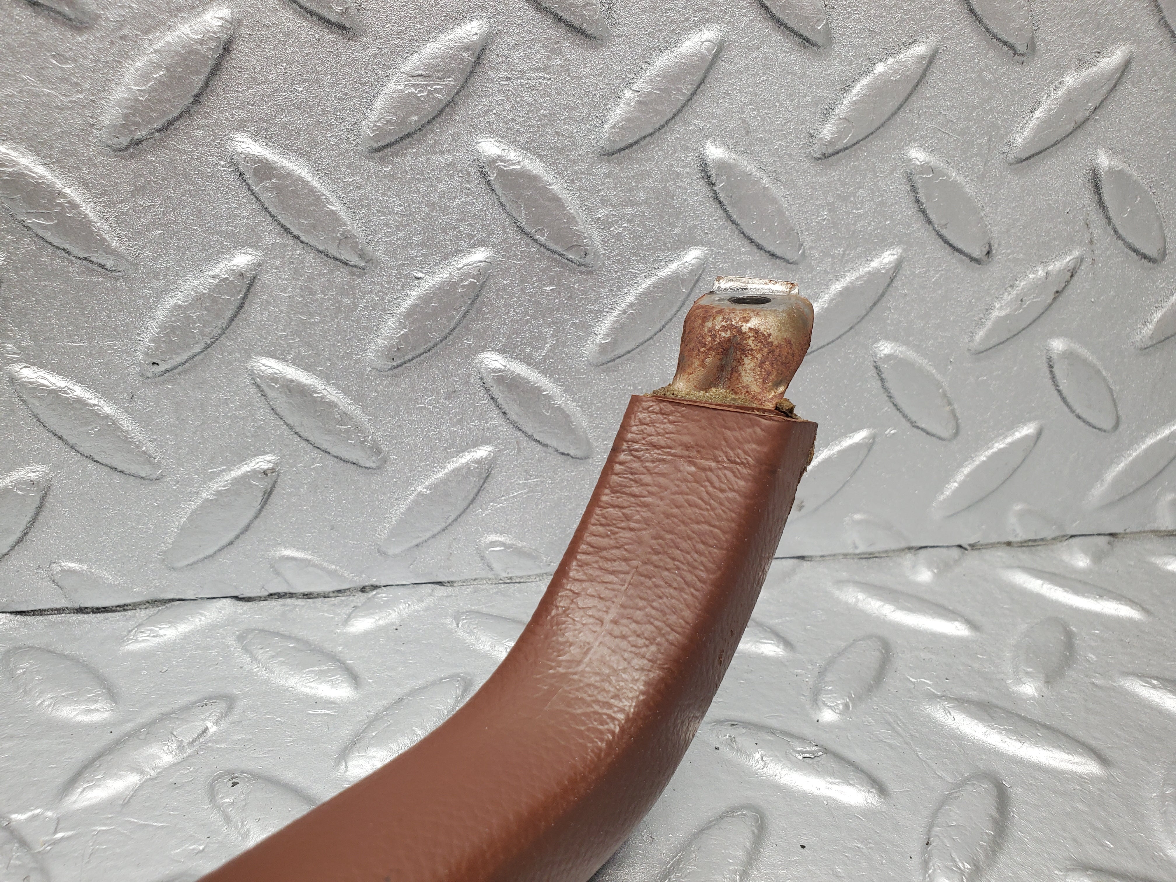 2114 Mercedes-Benz W116 350SE Rear Right Door Handle Armrest Brown