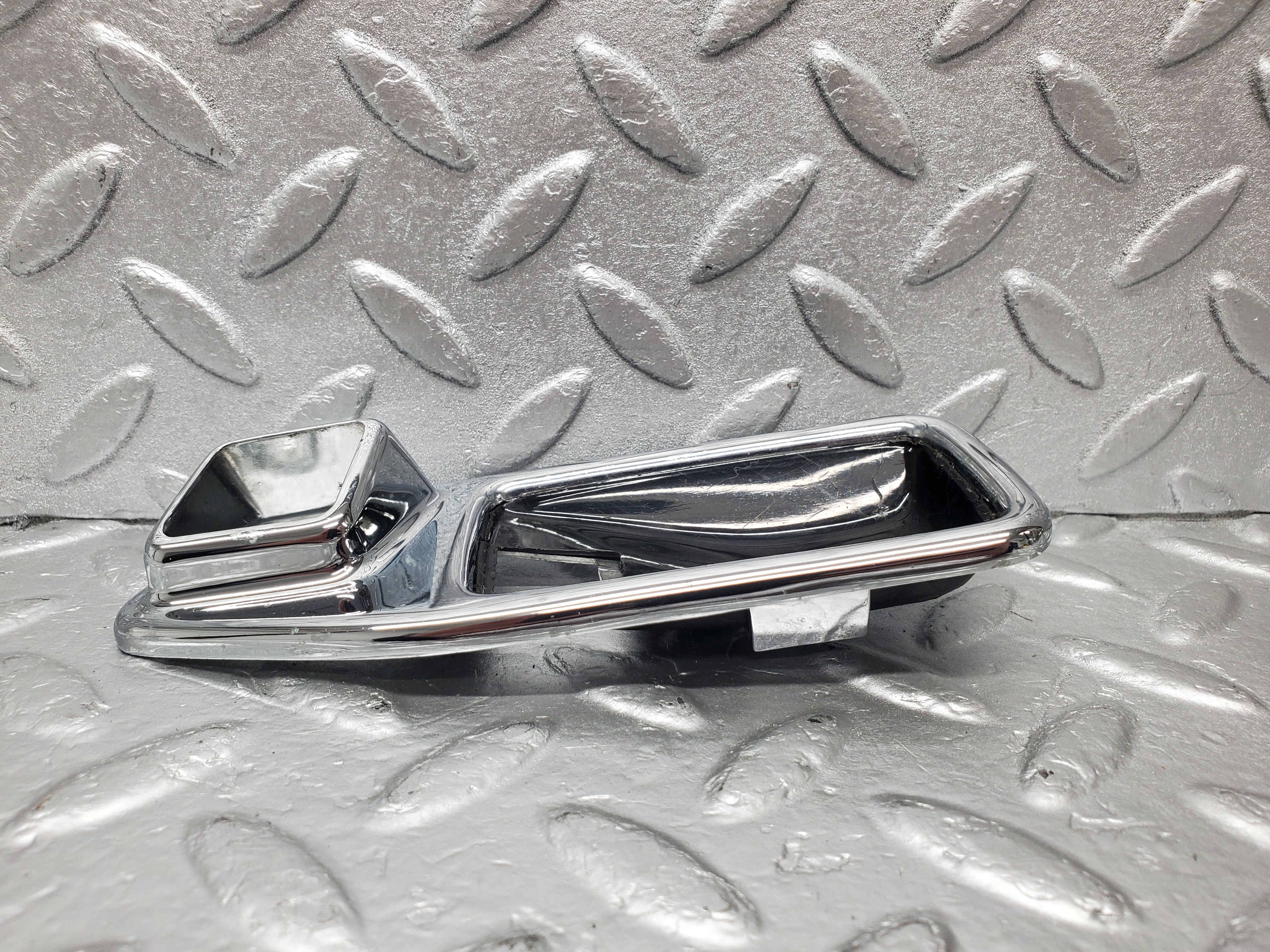 2103 Mercedes-Benz W116 350SE Door Handle Chrome Trim Rear Left 1167660111