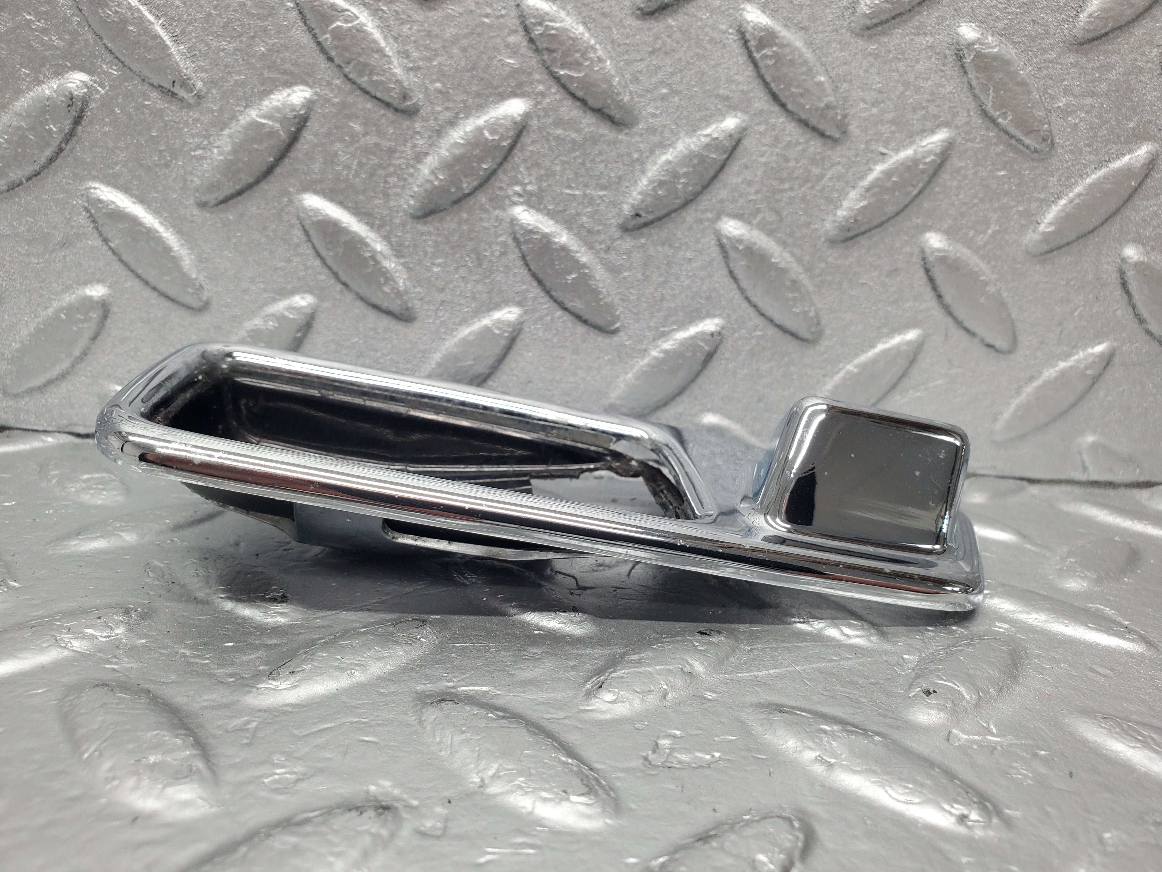 2103 Mercedes-Benz W116 350SE Door Handle Chrome Trim Rear Left 1167660111