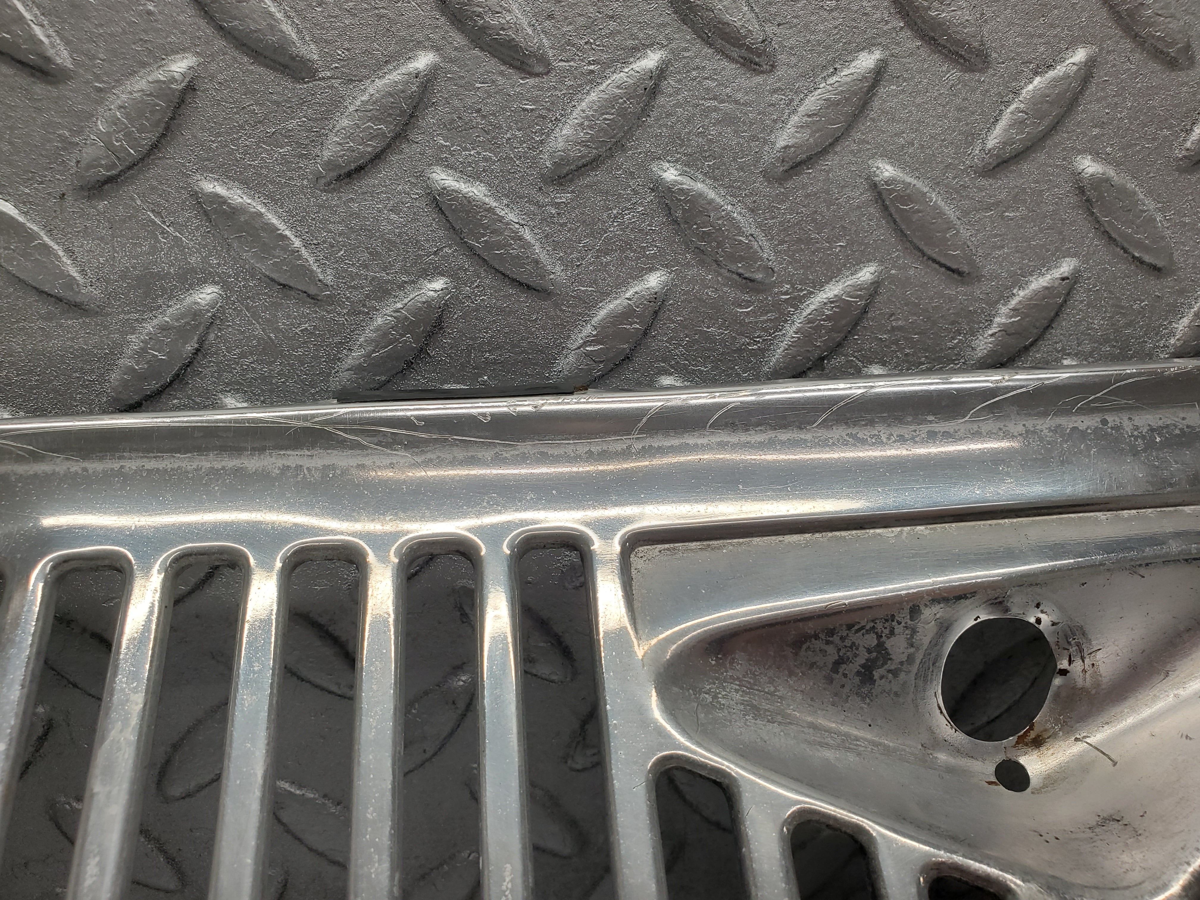 2115 Mercedes-Benz W116 350SE Chrome Air Vent Wiper Cover Grille