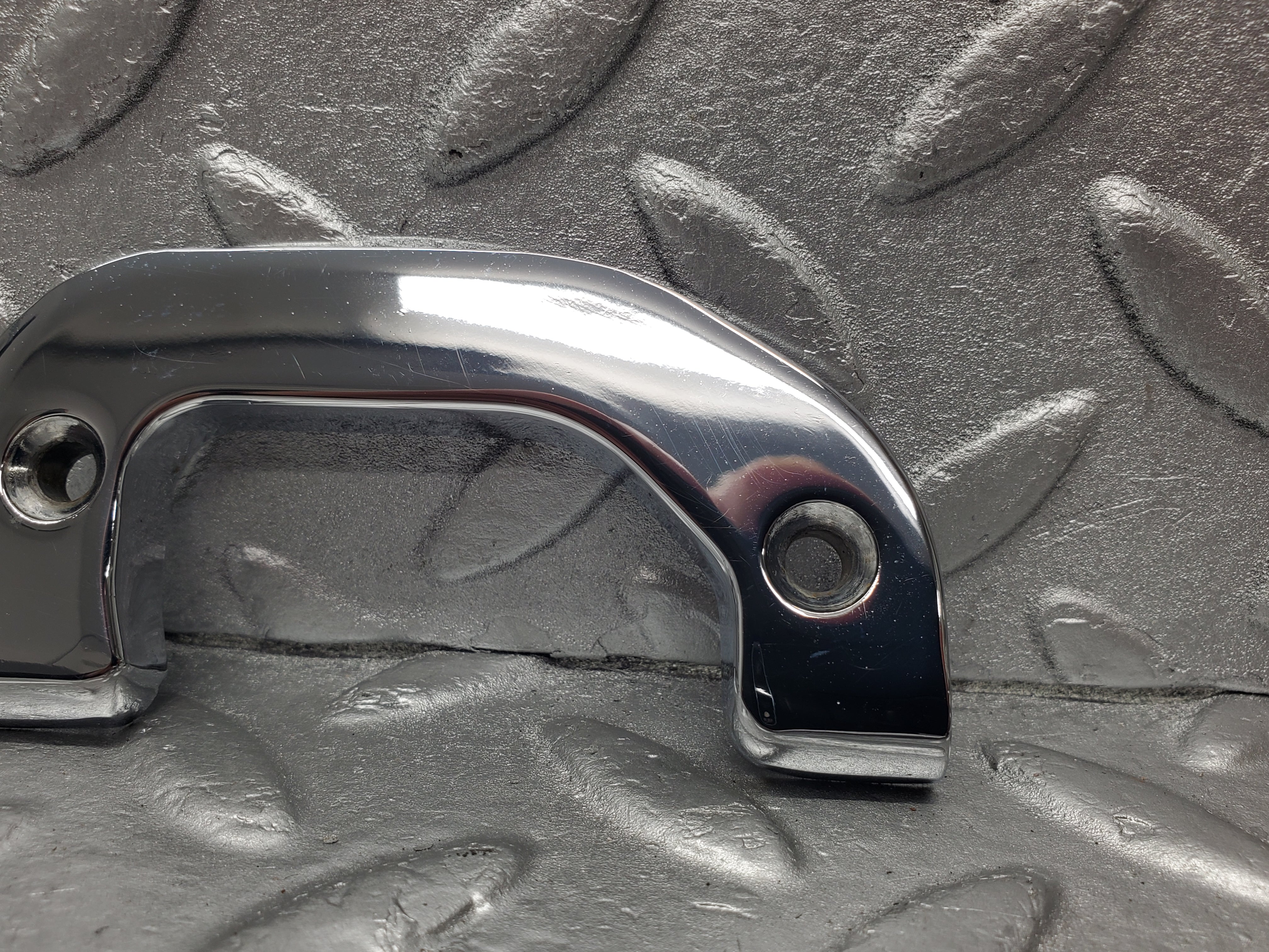 2119 Mercedes-Benz W116 350SE Right Door Chrome Latch Trim