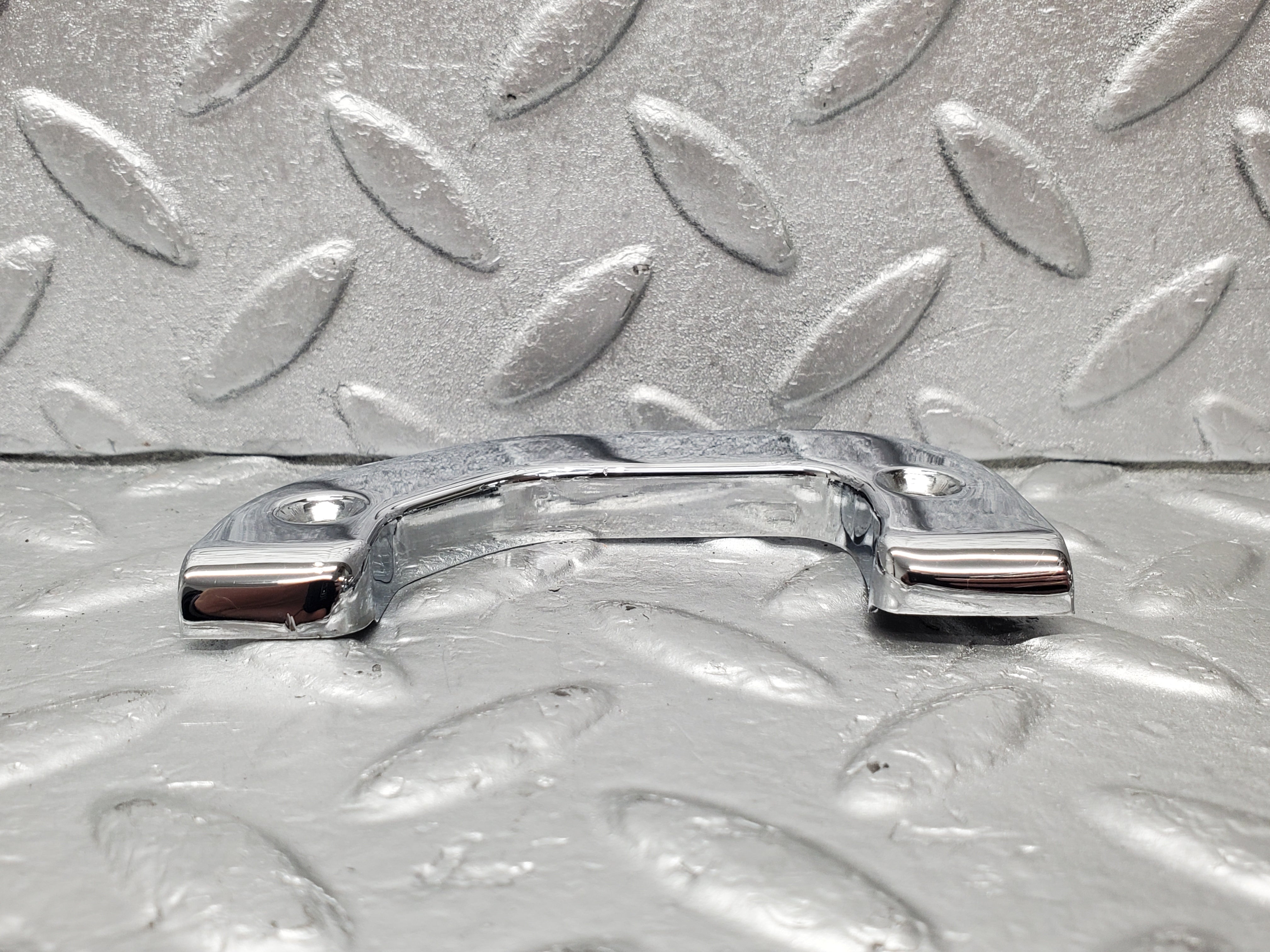 2122 Mercedes-Benz W116 350SE Left Door Chrome Latch Trim