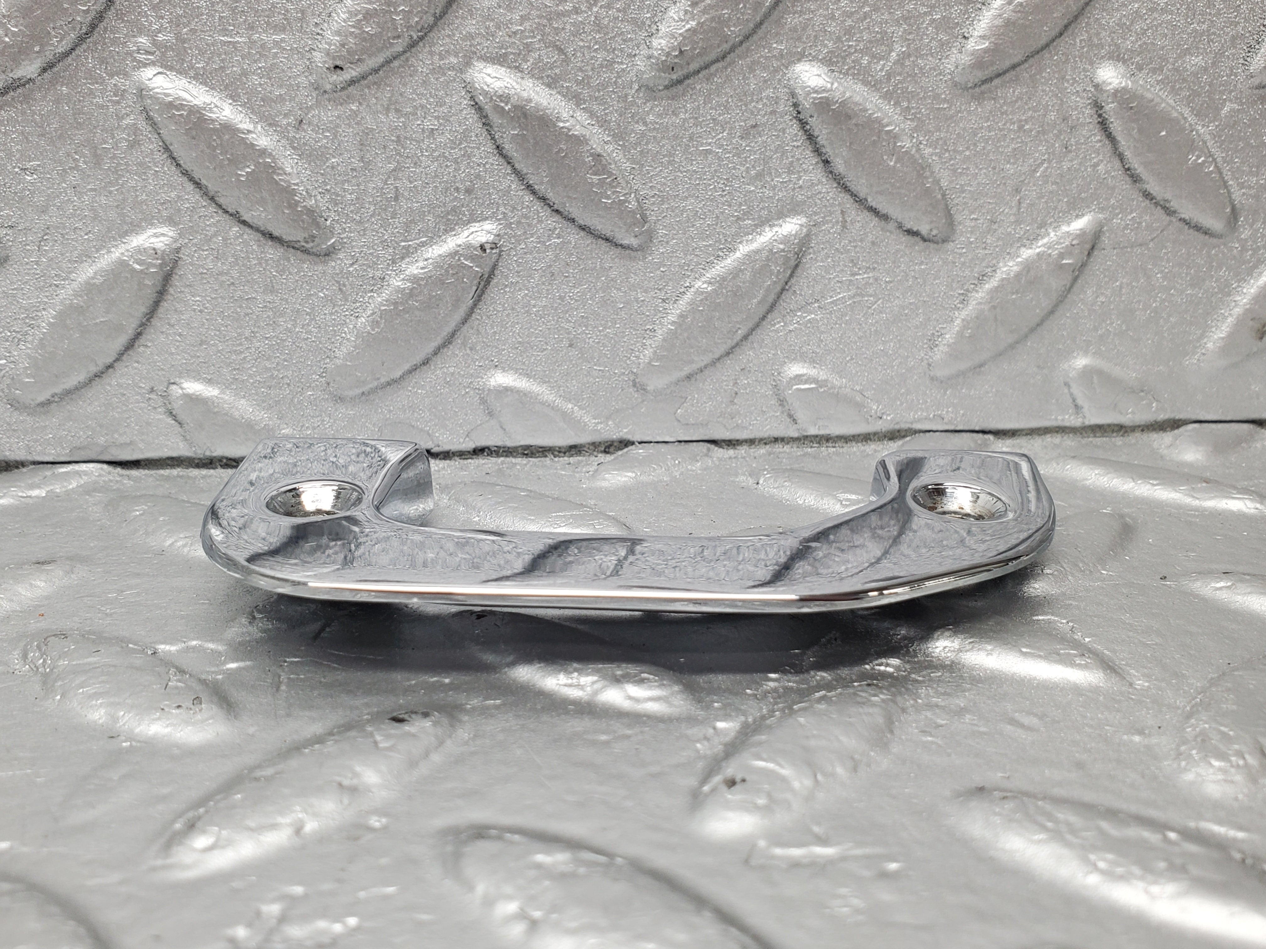 2122 Mercedes-Benz W116 350SE Left Door Chrome Latch Trim