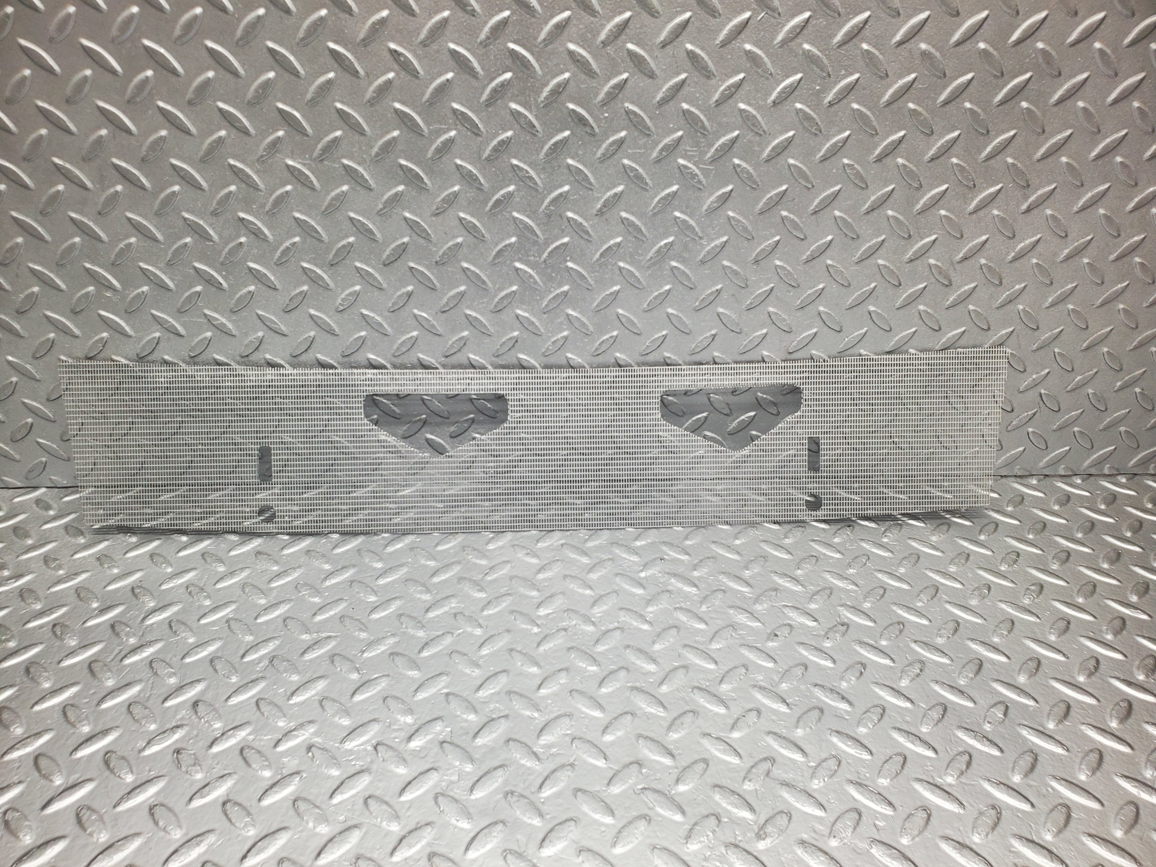 2129 Mercedes-Benz W116 350SE Lower Grille For Air Vent Grille