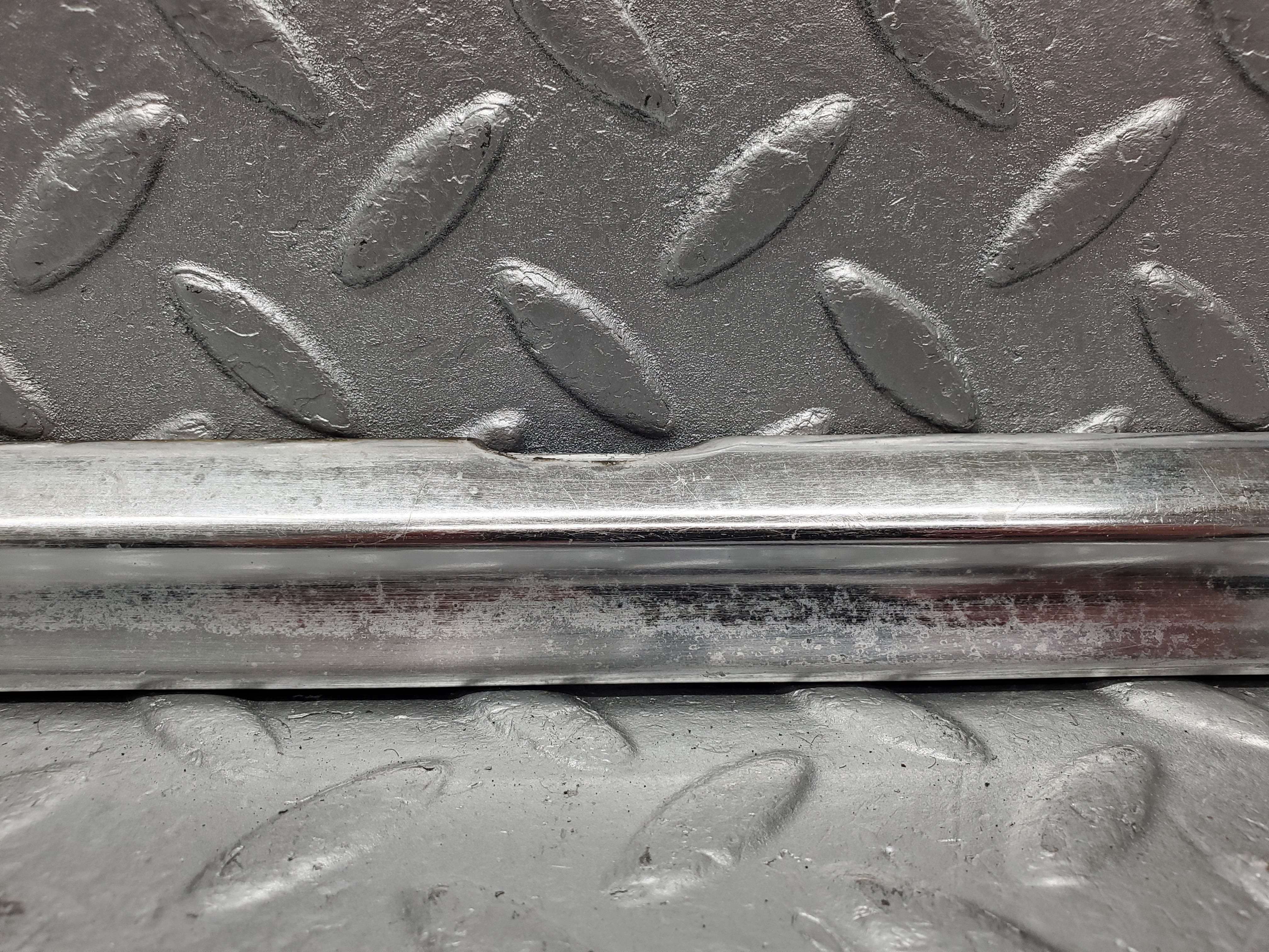 2131 Mercedes-Benz W116 350SE Rear Left Door Chrome Trim