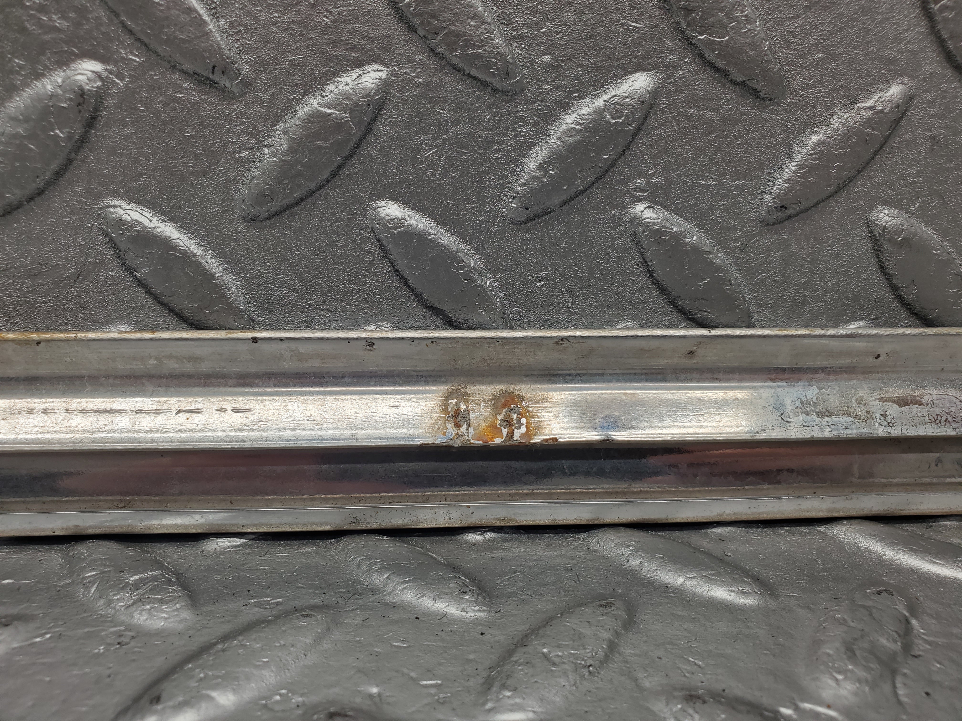 2131 Mercedes-Benz W116 350SE Rear Left Door Chrome Trim