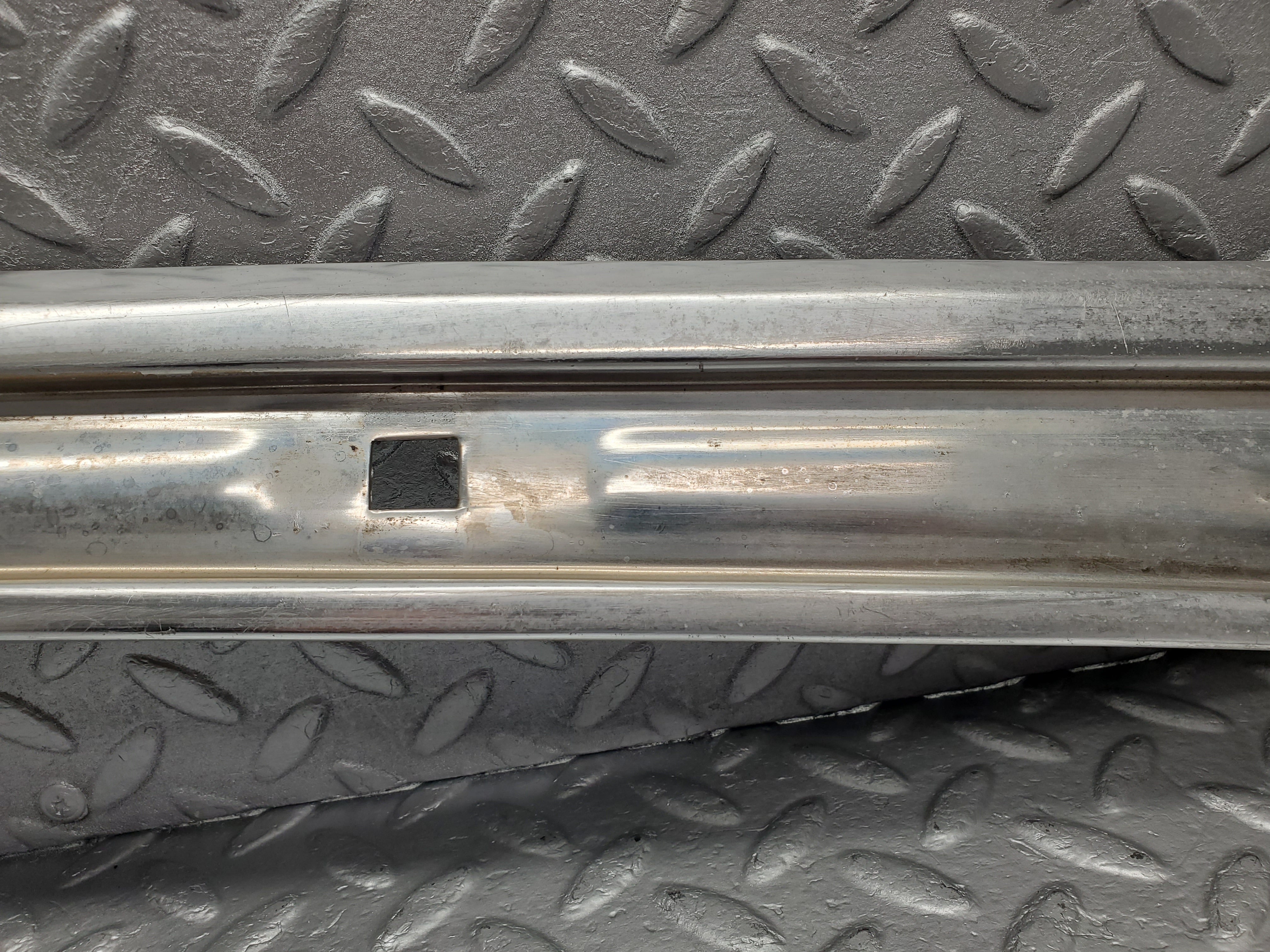 2167 Mercedes-Benz W116 350SE Front Right A Pillar Chrome Moulding Trim