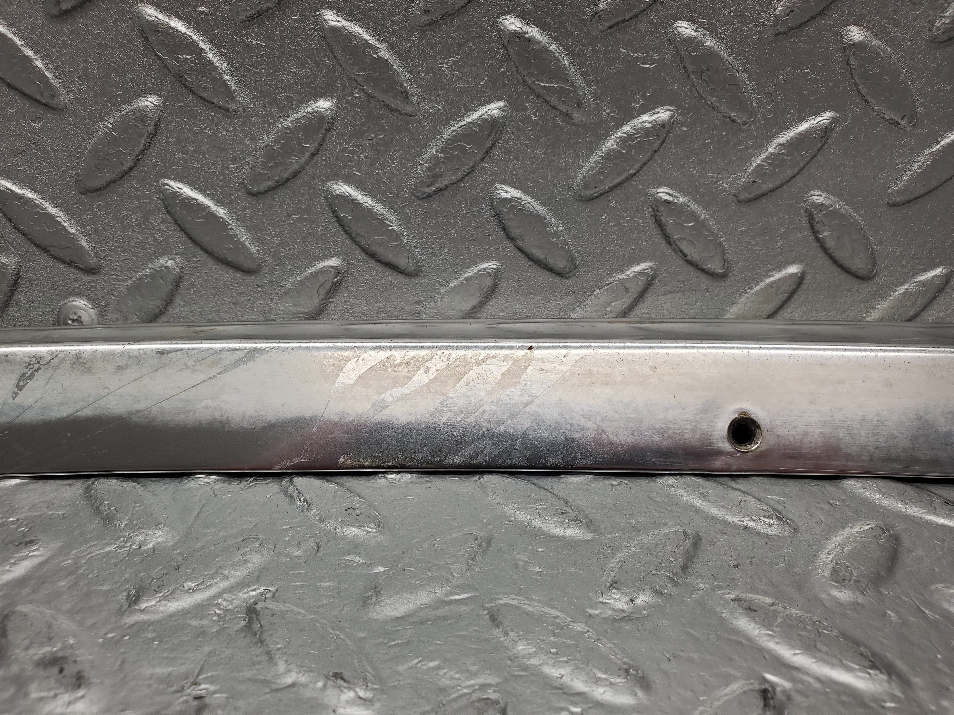 2177 Mercedes-Benz W116 350SE C Pillar Chrome Moulding Trim Left Side