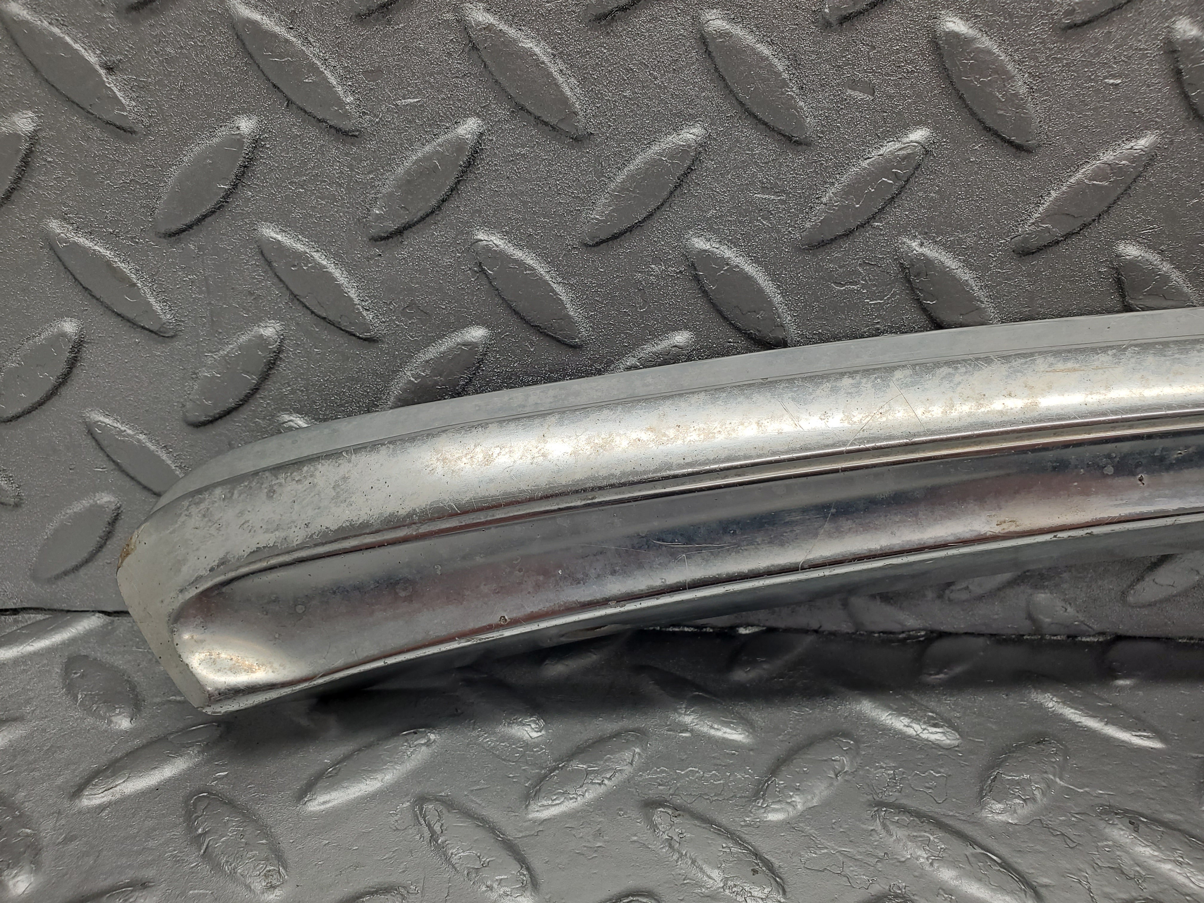2178 Mercedes-Benz W116 350SE C Pillar Chrome Moulding Trim Right Side