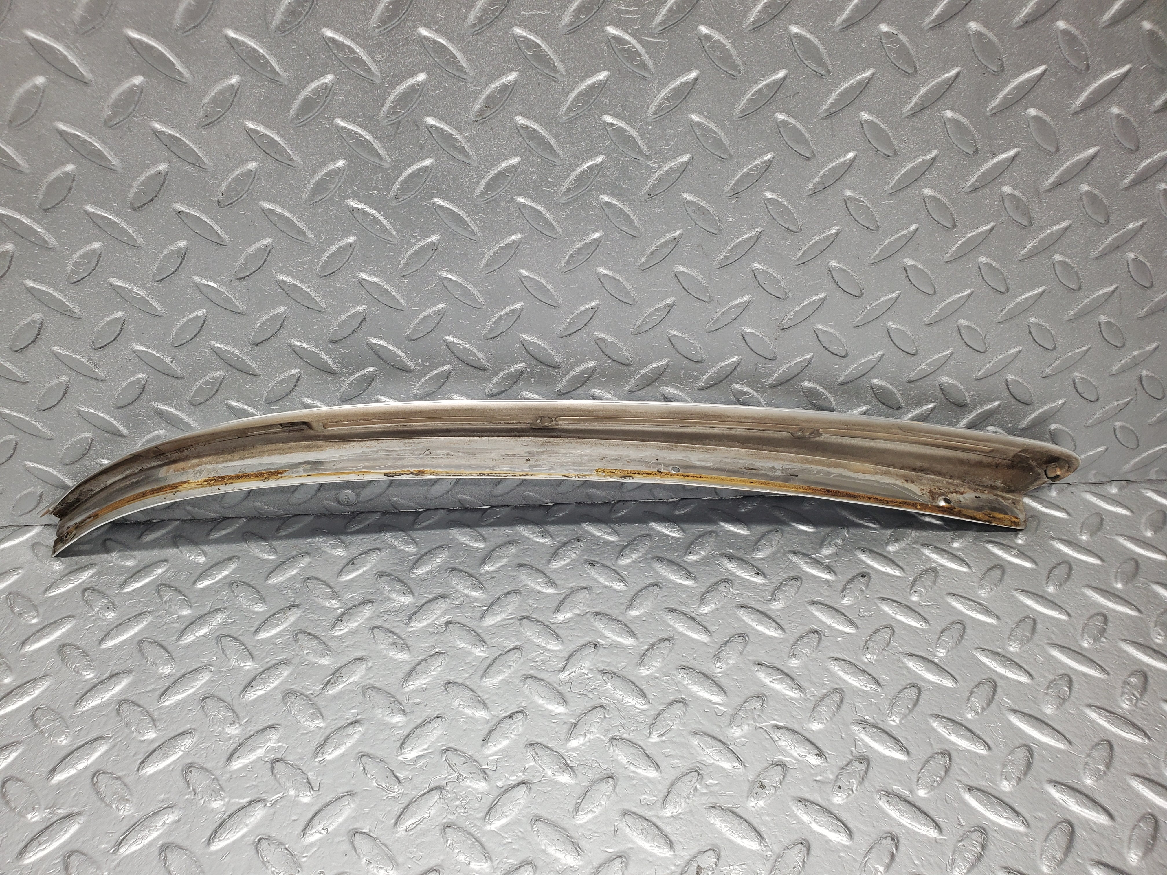2178 Mercedes-Benz W116 350SE C Pillar Chrome Moulding Trim Right Side