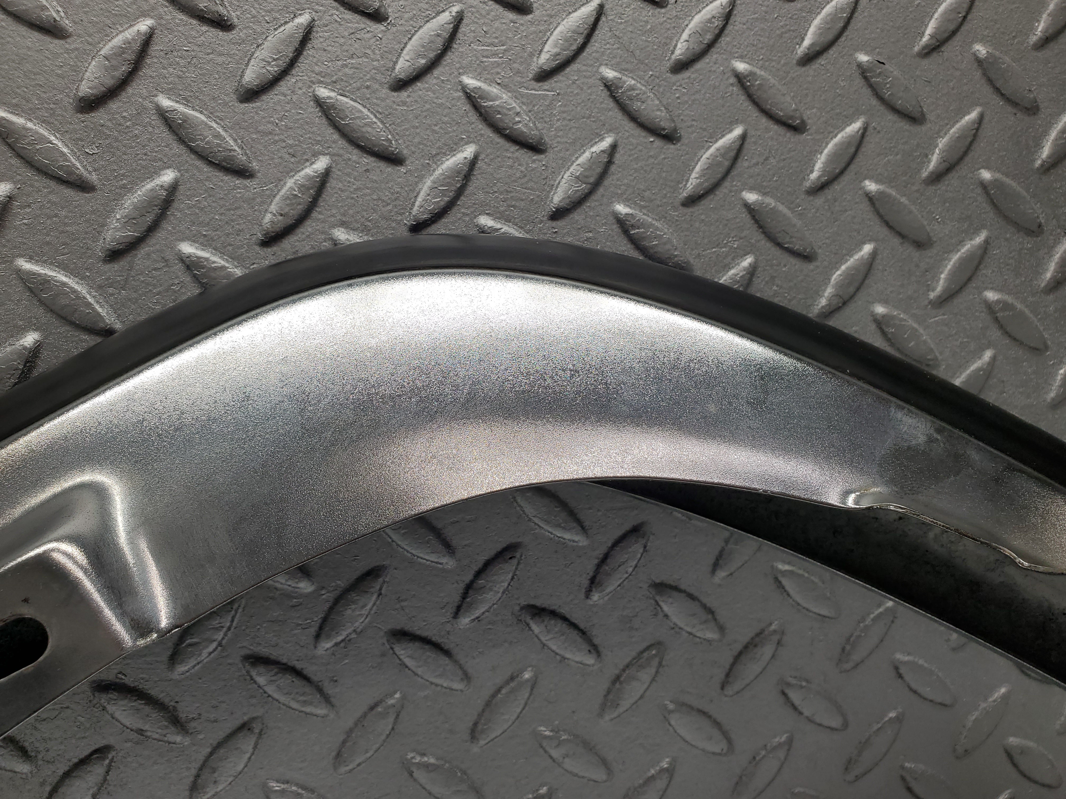 2157 Mercedes-Benz W116 350SE Front Left Upper Bumper Corner 1168800170