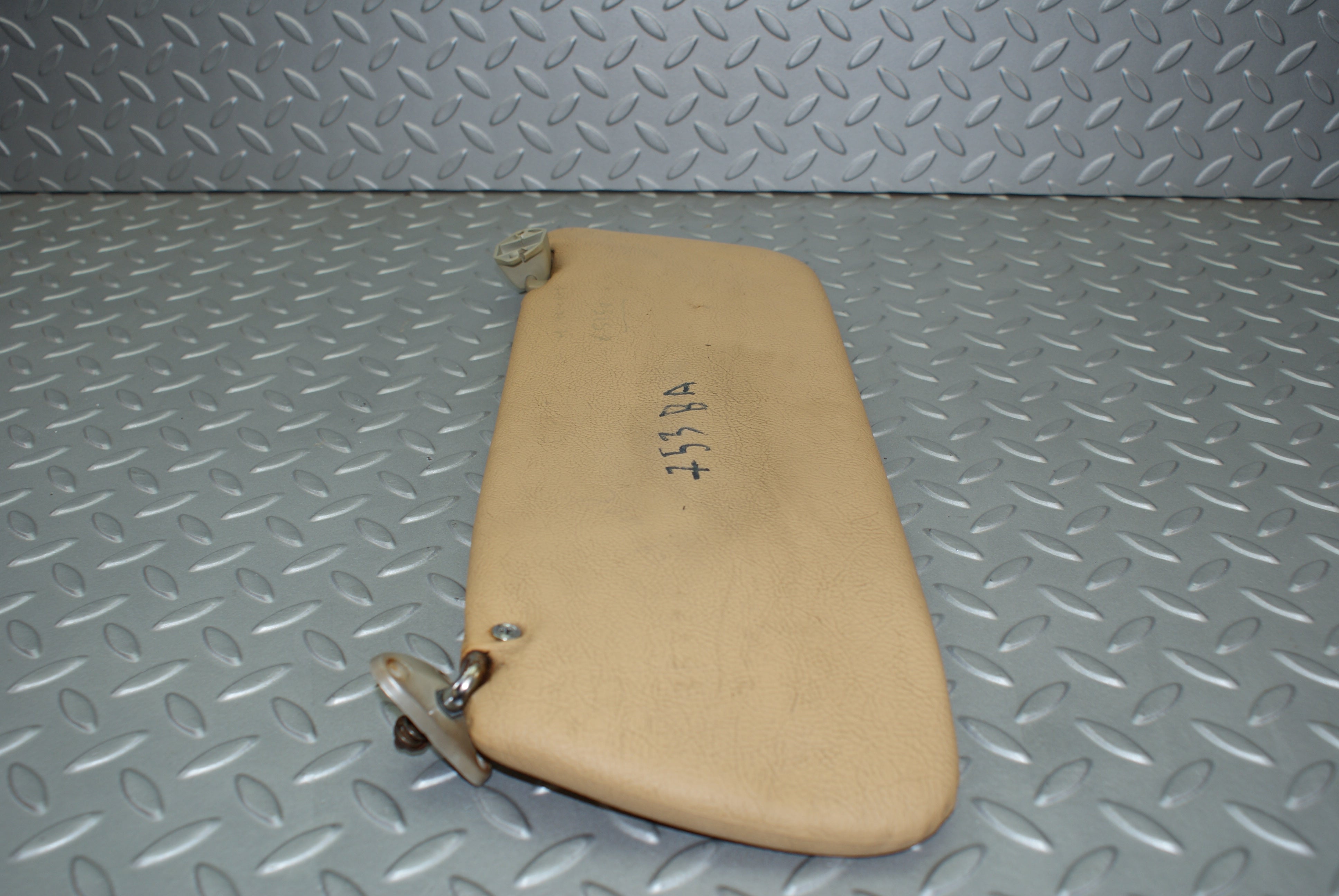 3166 Mercedes-Benz W115 220D Sun Visor Beige Right Driver Side