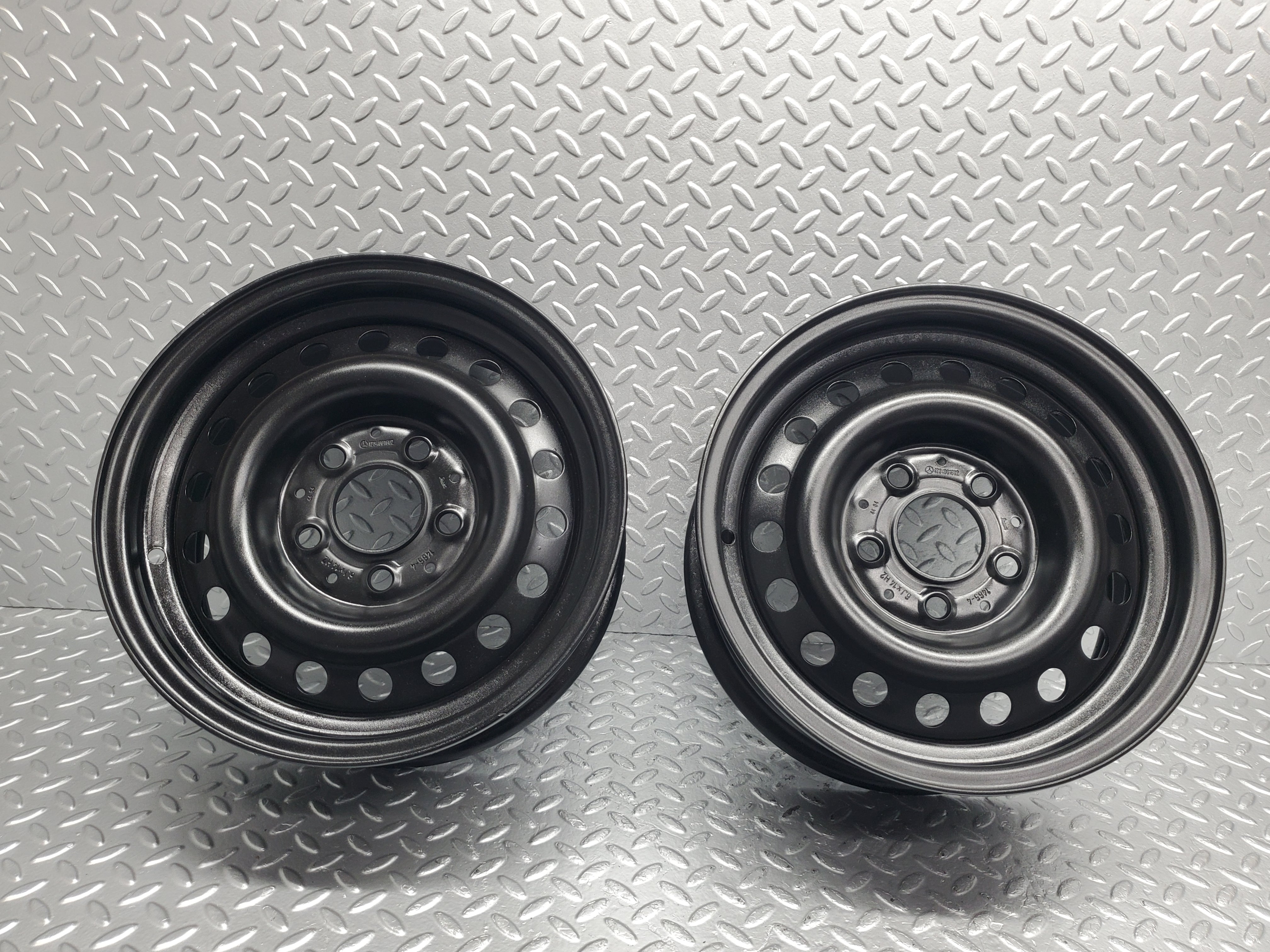 48905 Mercedes-Benz Steel Wheel Set 6Jx14H2 ET30 1234001602