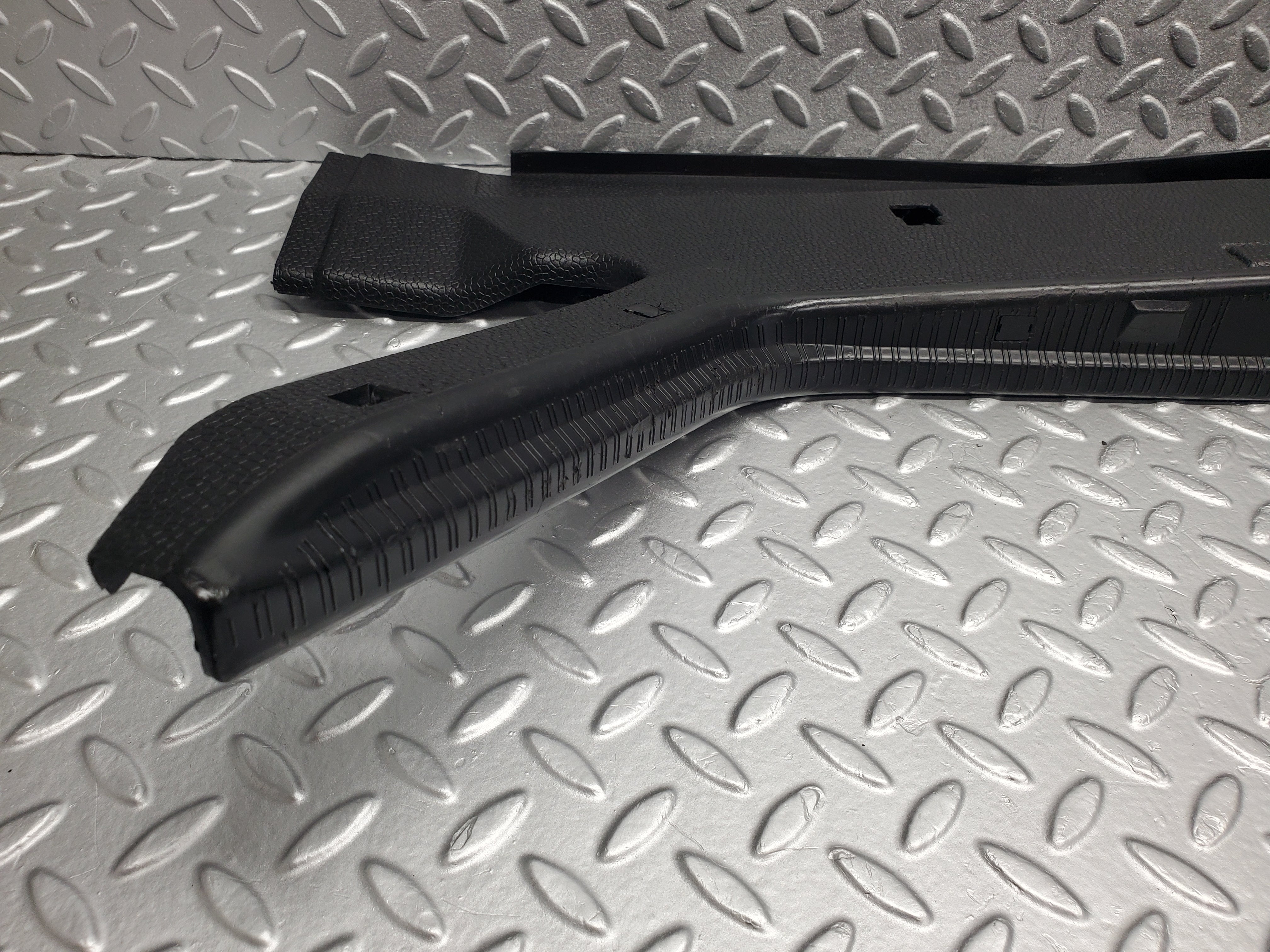 49021 Mercedes-Benz A124 320E Cabriolet Trunk Lock Trim Panel 1246942325