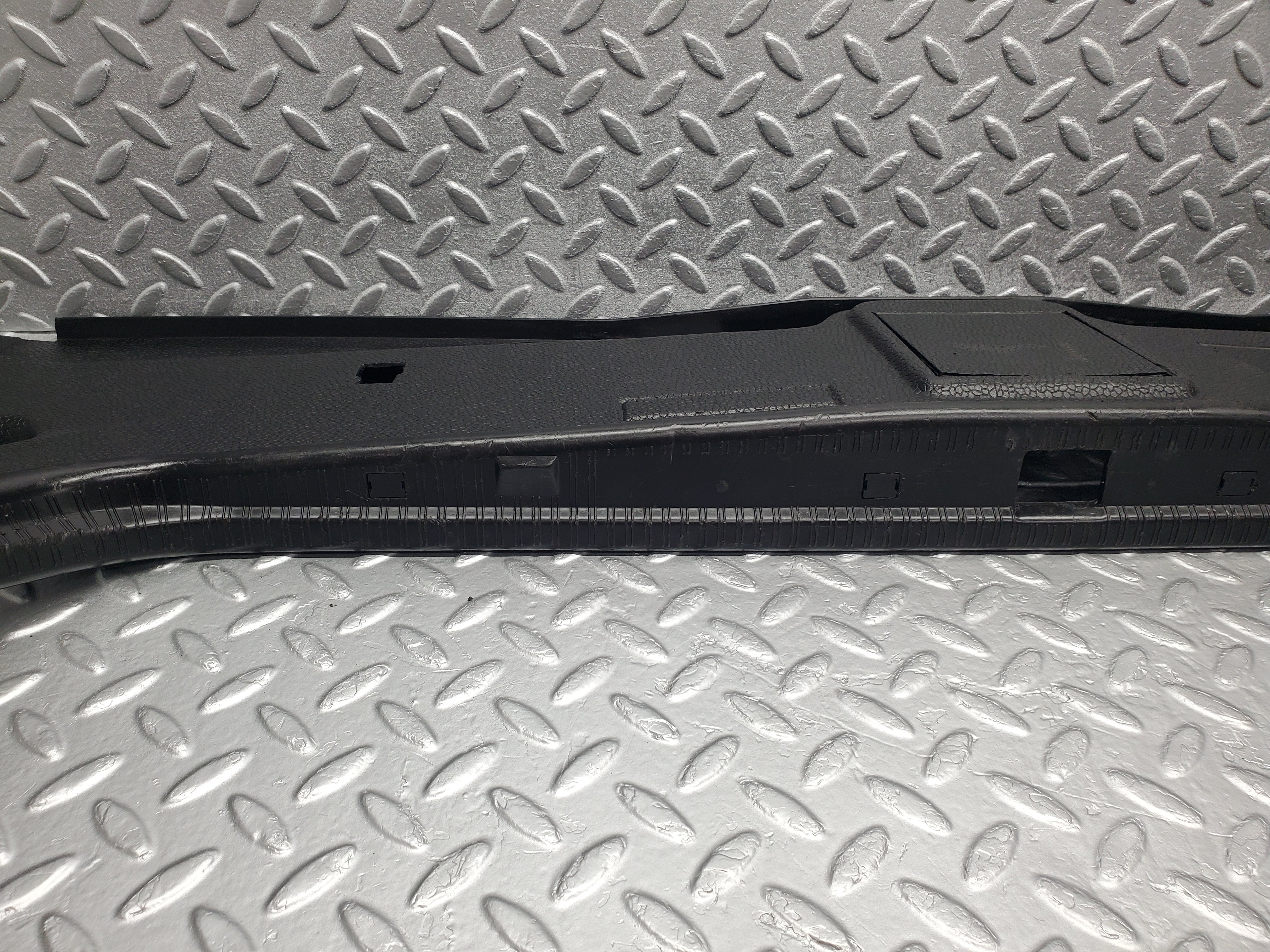 49021 Mercedes-Benz A124 320E Cabriolet Trunk Lock Trim Panel 1246942325