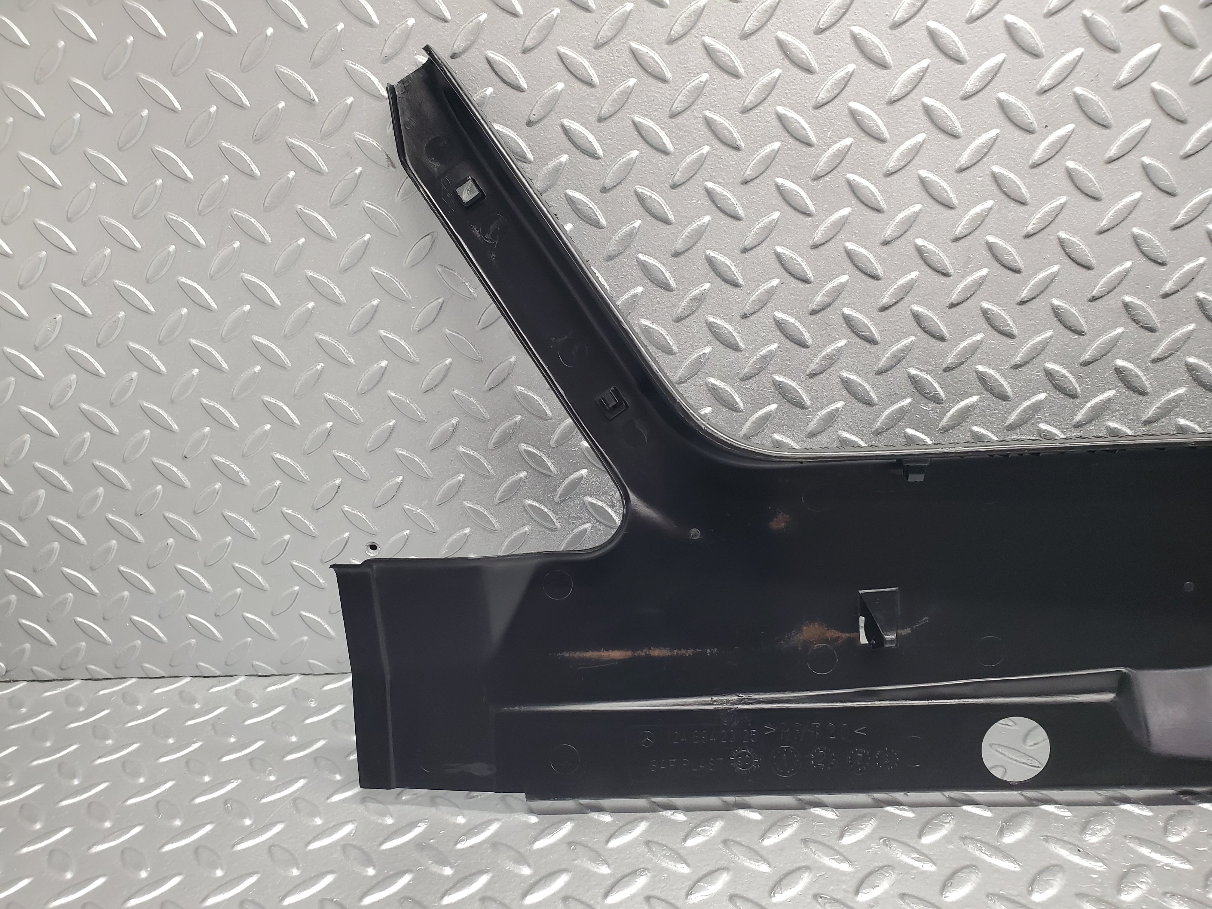 49021 Mercedes-Benz A124 320E Cabriolet Trunk Lock Trim Panel 1246942325