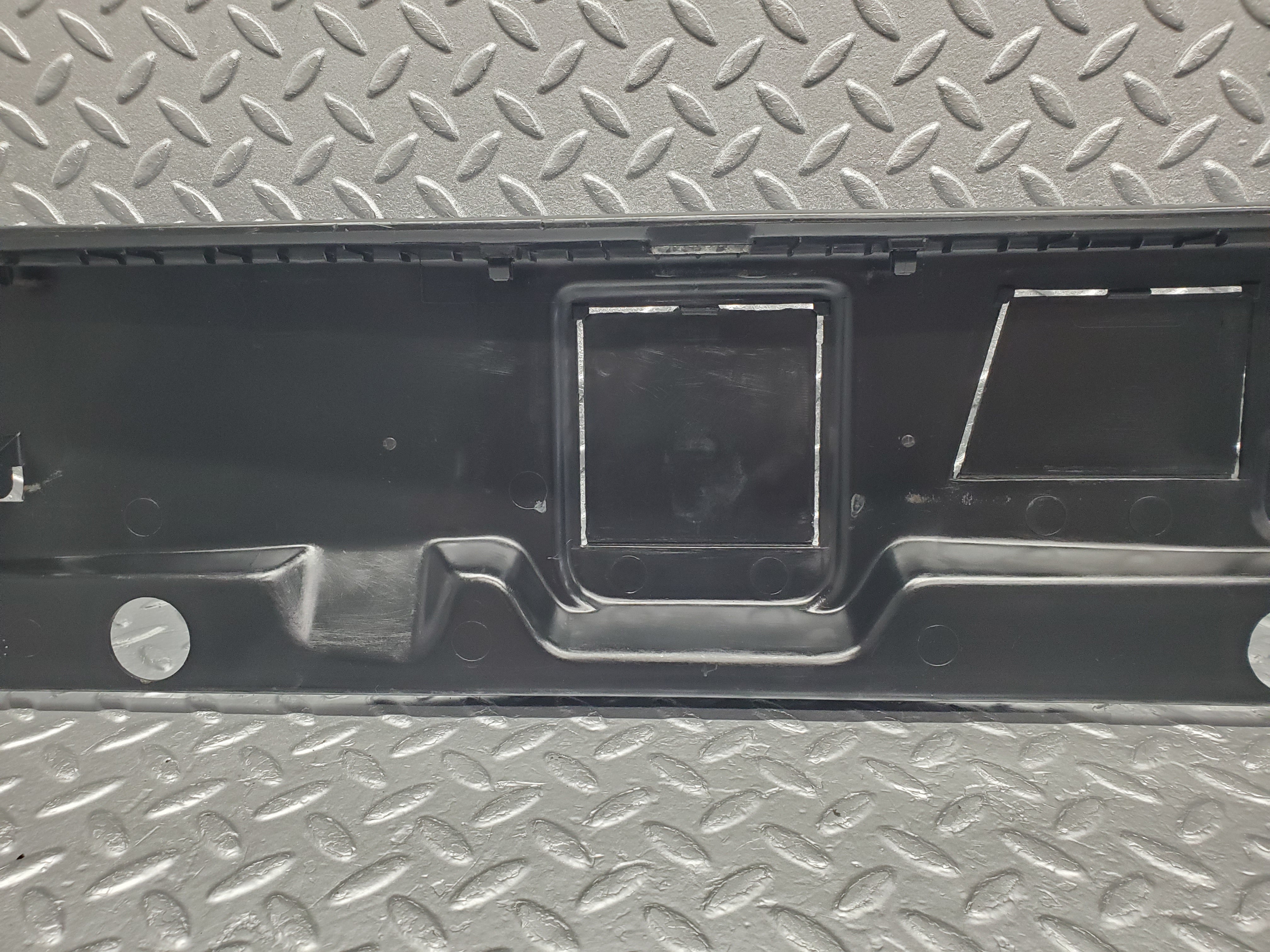 49021 Mercedes-Benz A124 320E Cabriolet Trunk Lock Trim Panel 1246942325