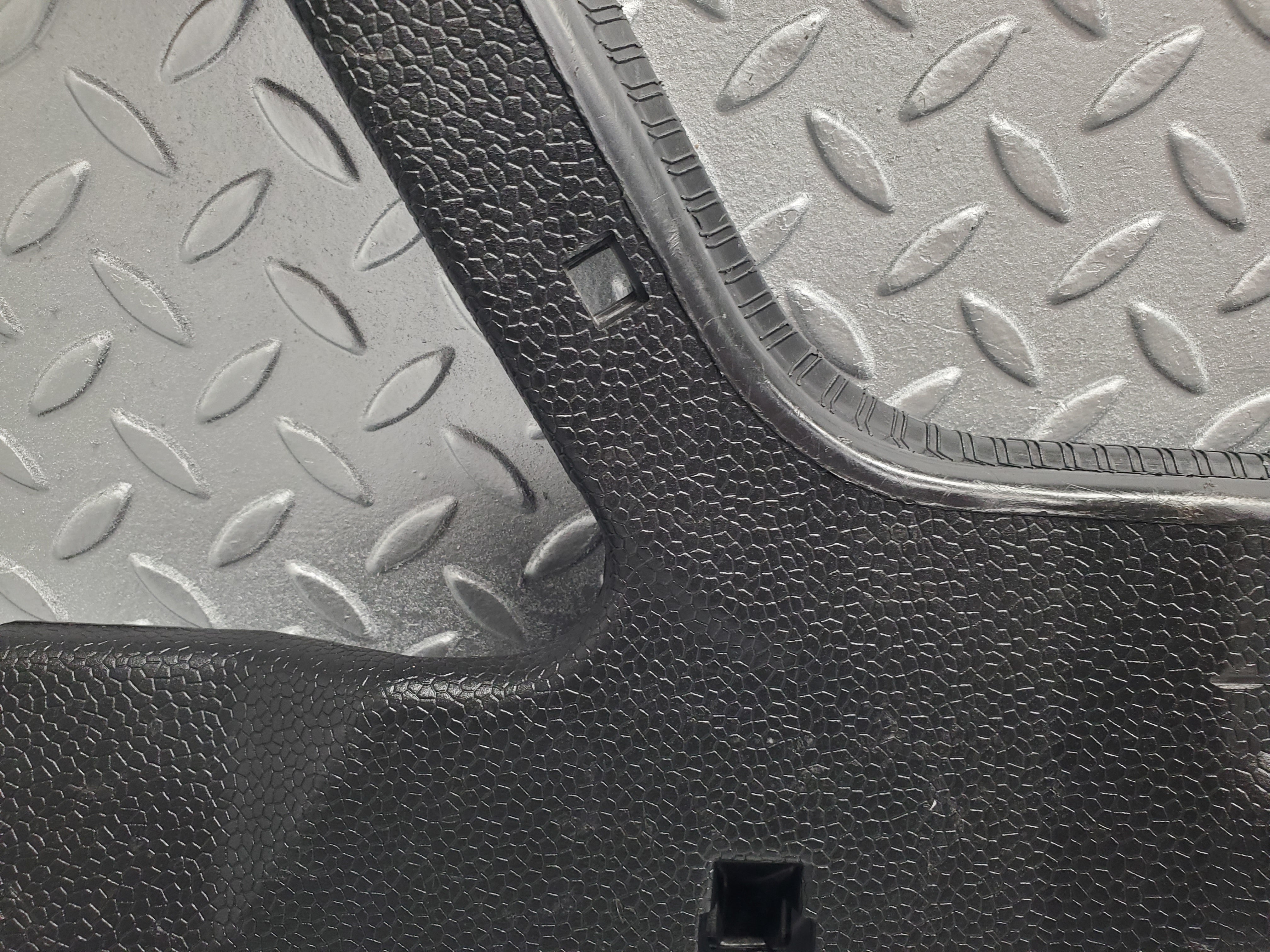 49021 Mercedes-Benz A124 320E Cabriolet Trunk Lock Trim Panel 1246942325