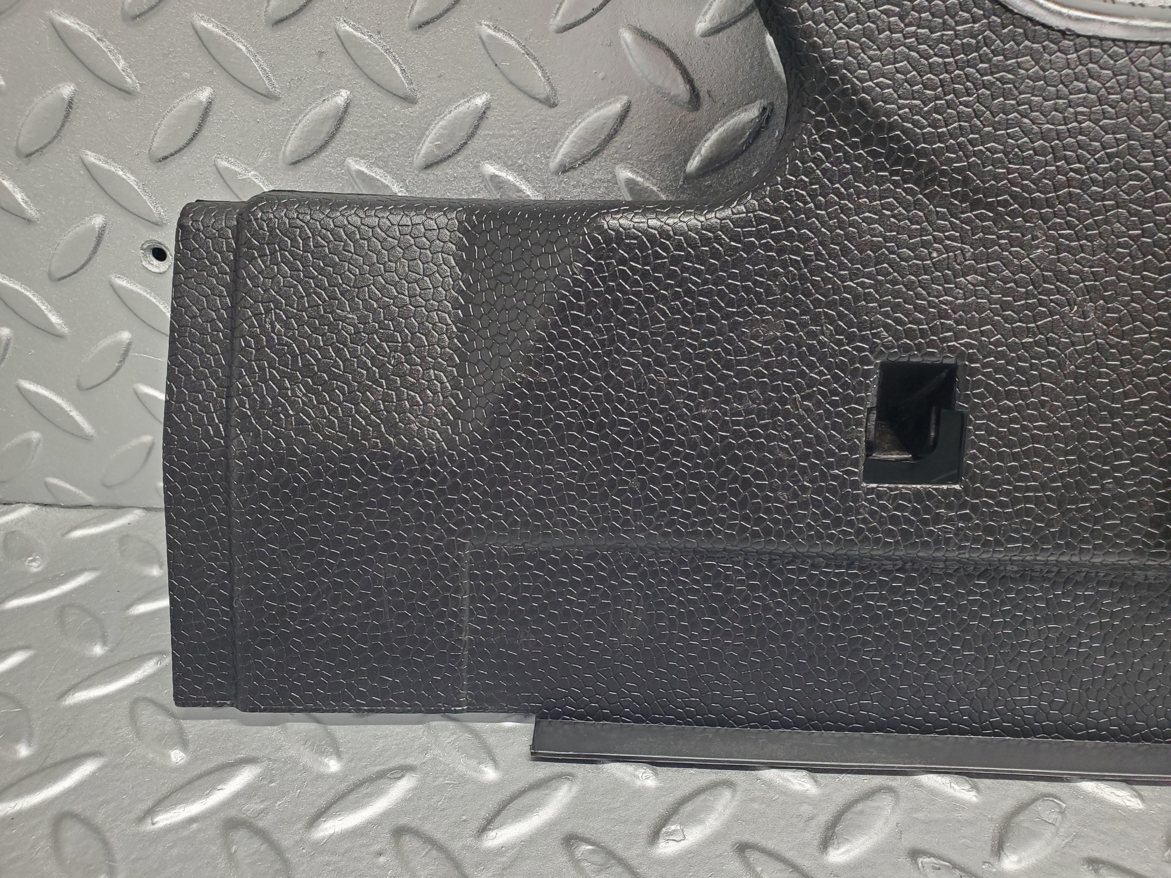 49021 Mercedes-Benz A124 320E Cabriolet Trunk Lock Trim Panel 1246942325