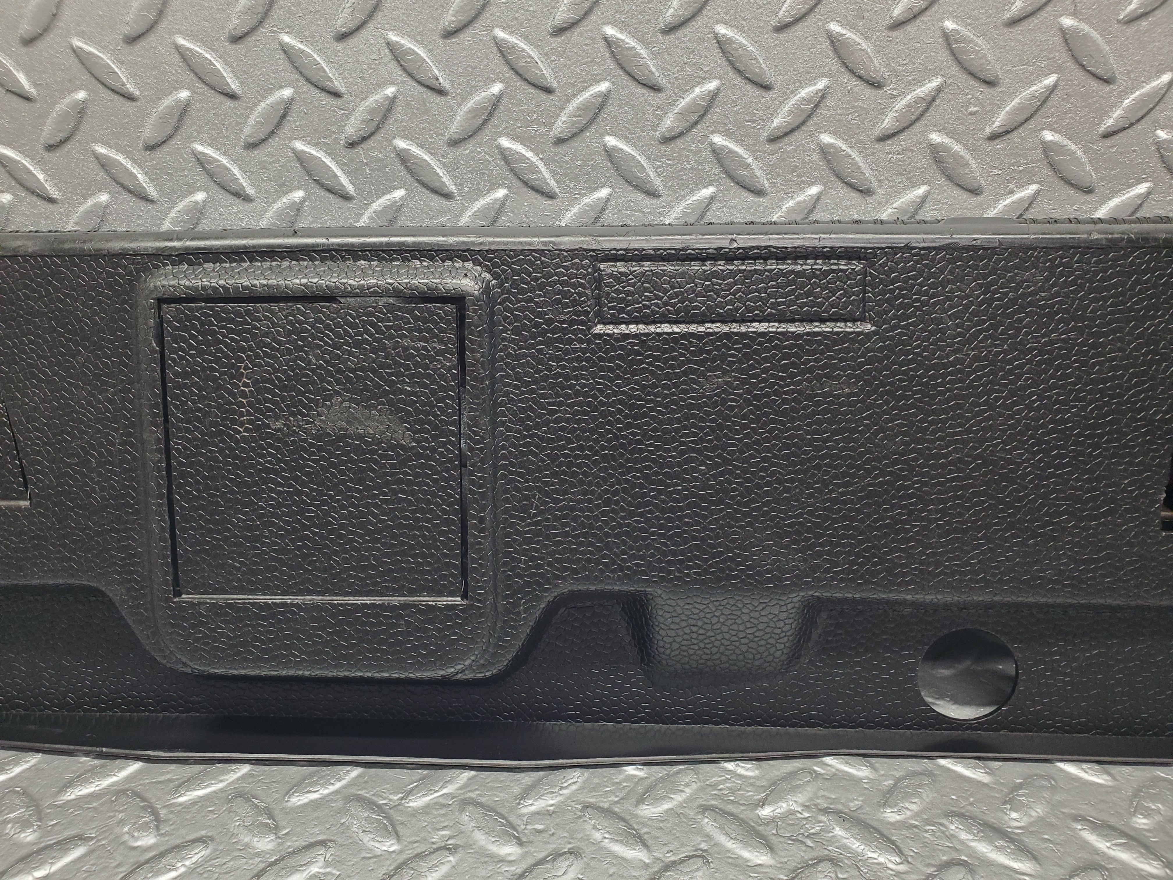 49021 Mercedes-Benz A124 320E Cabriolet Trunk Lock Trim Panel 1246942325