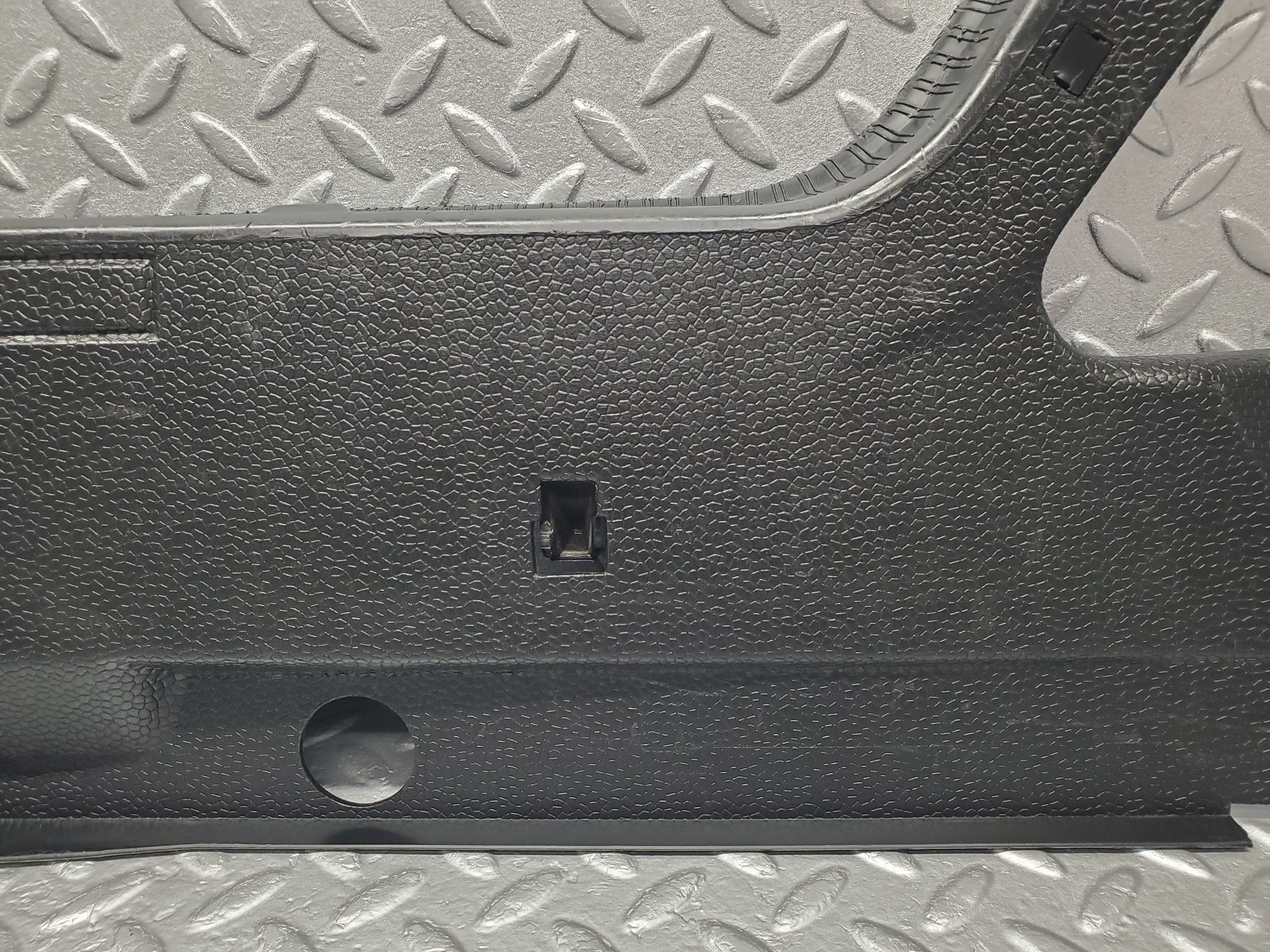 49021 Mercedes-Benz A124 320E Cabriolet Trunk Lock Trim Panel 1246942325