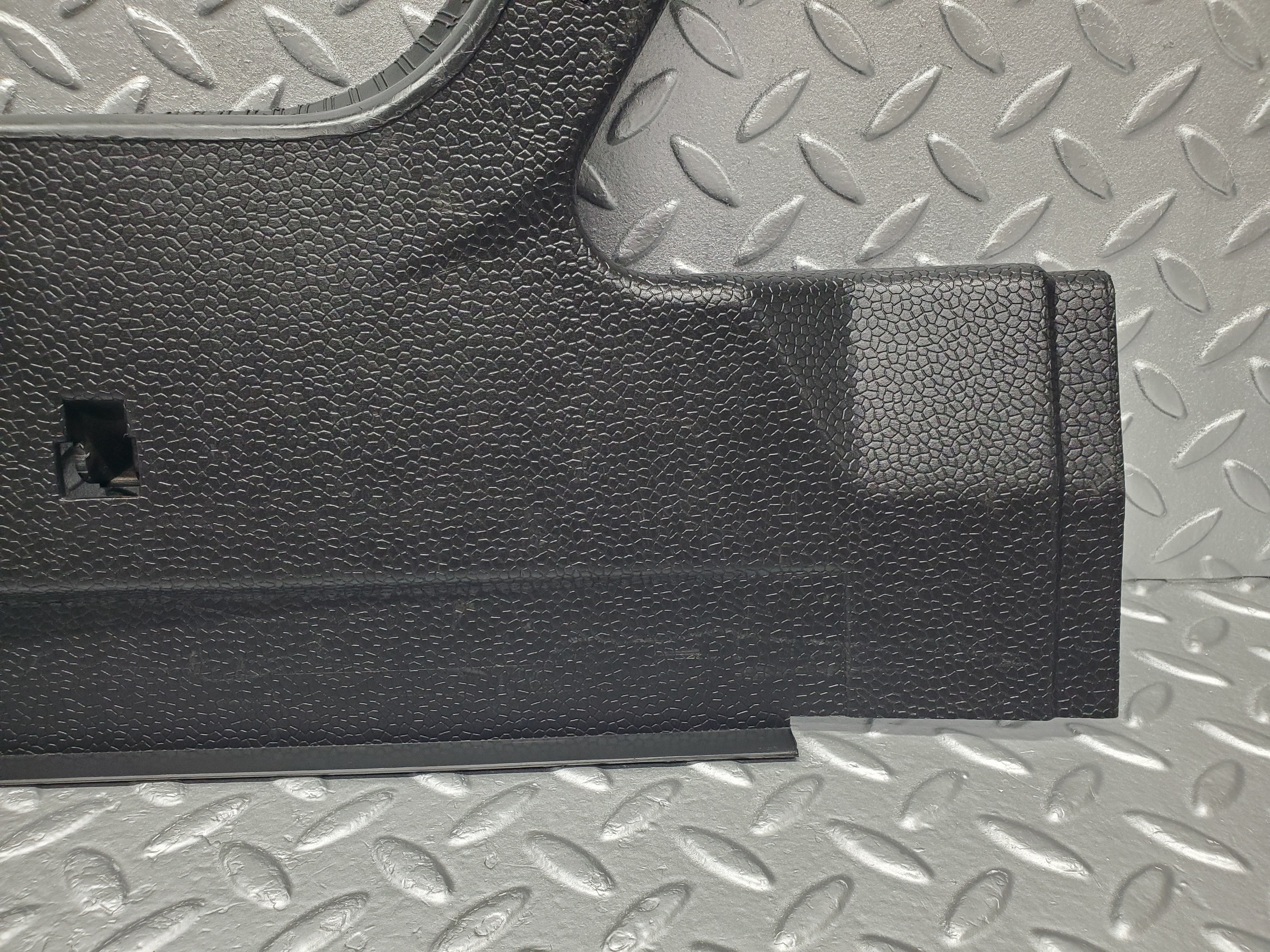 49021 Mercedes-Benz A124 320E Cabriolet Trunk Lock Trim Panel 1246942325