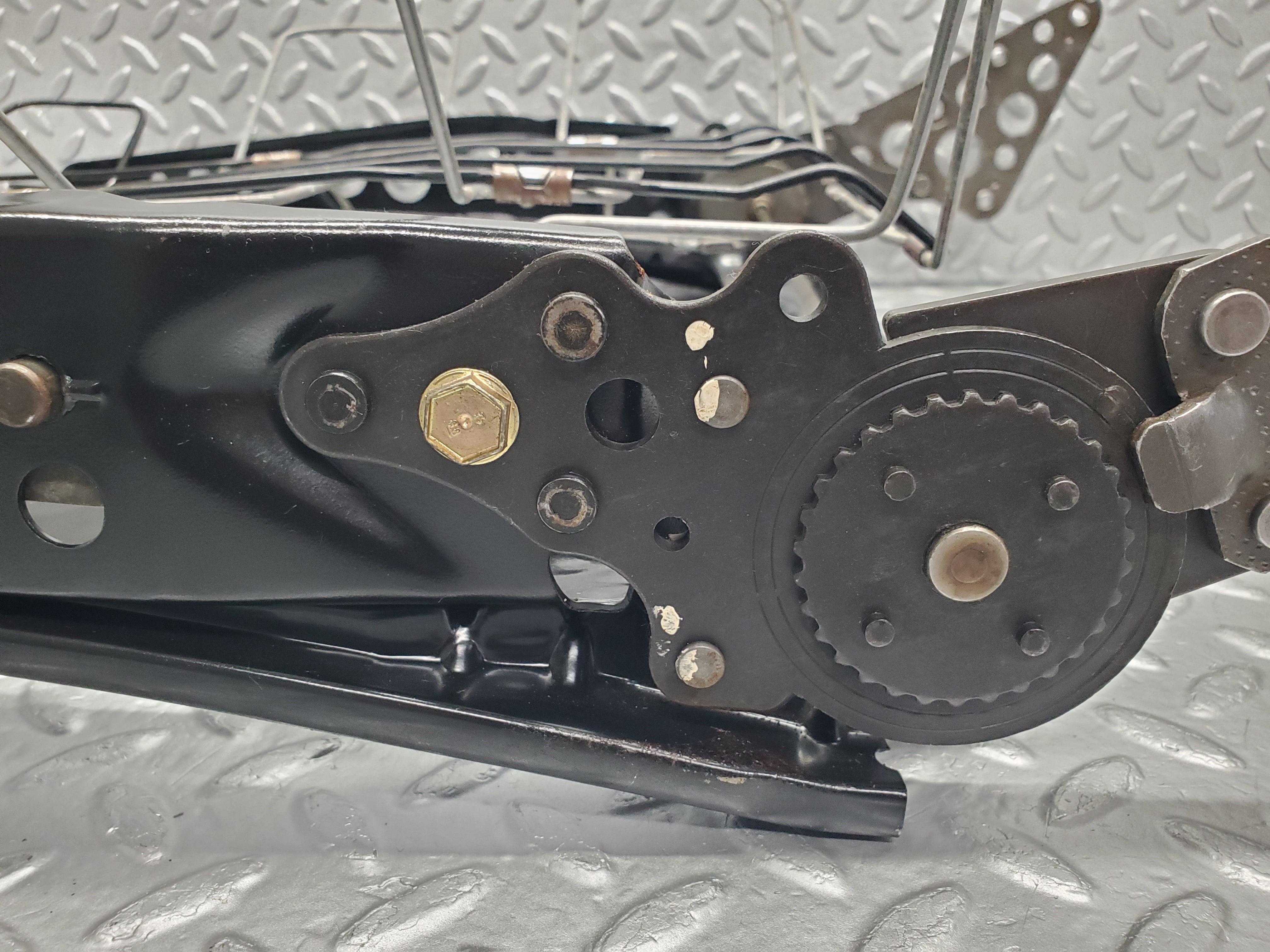 50206 Mercedes-Benz W123 Front Right Seat Backrest 1239101385 1239100486