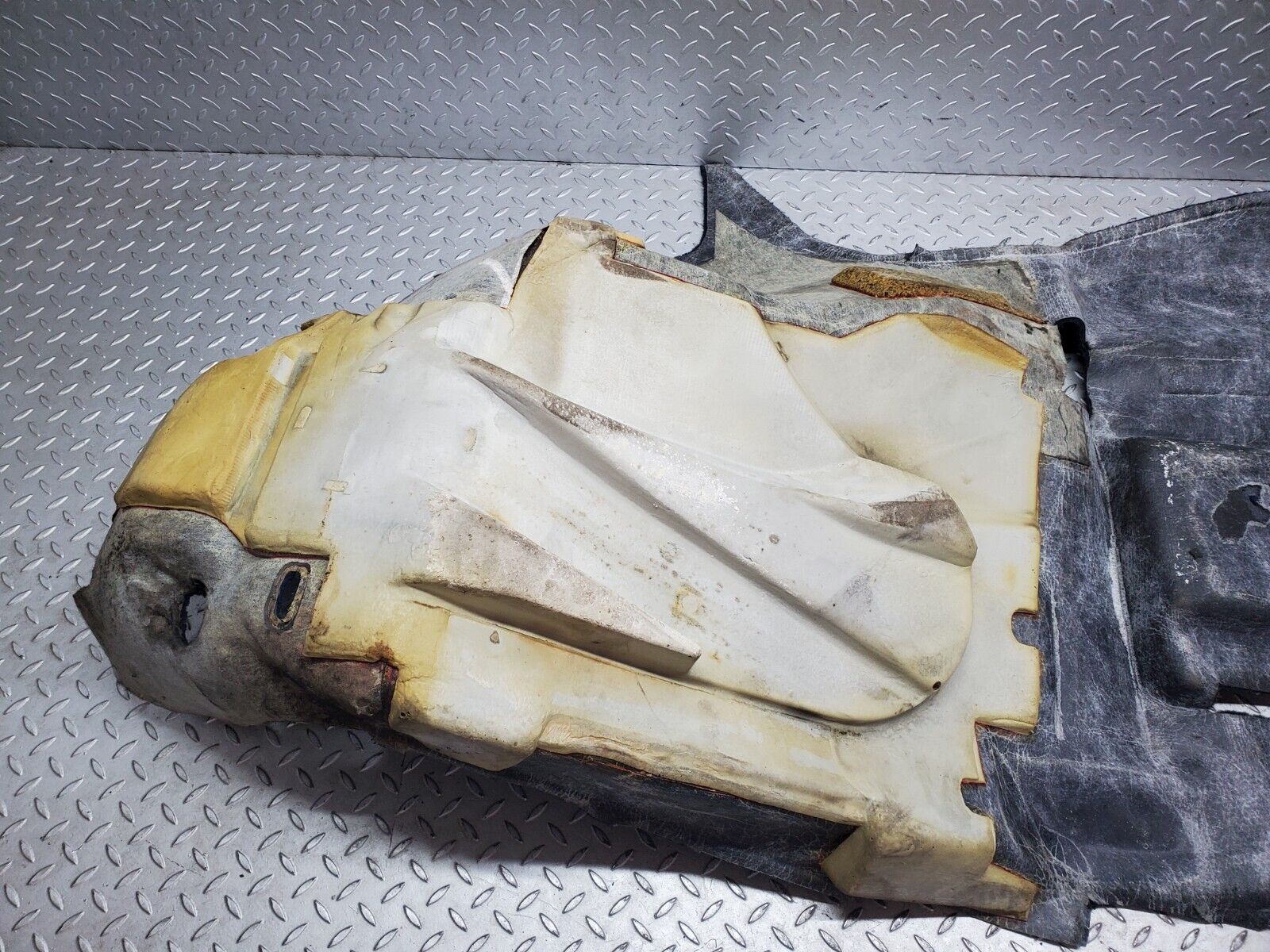 45160 Mercedes-Benz R129 300SL Coupe Front Right Floor Carpet Blue