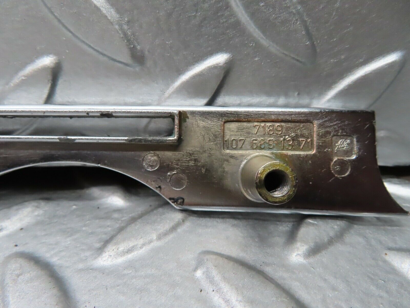 20603 Mercedes-Benz R107 450SL Dashboard Trim Left Side Black 1076891371