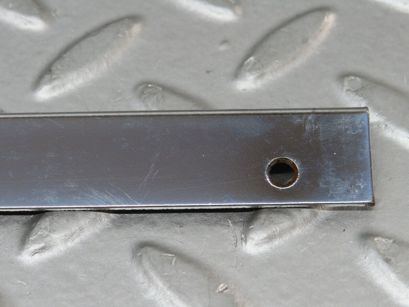 35518 Mercedes-Benz R107 280SL A Pillar Bottom Chrome Trim Left Side