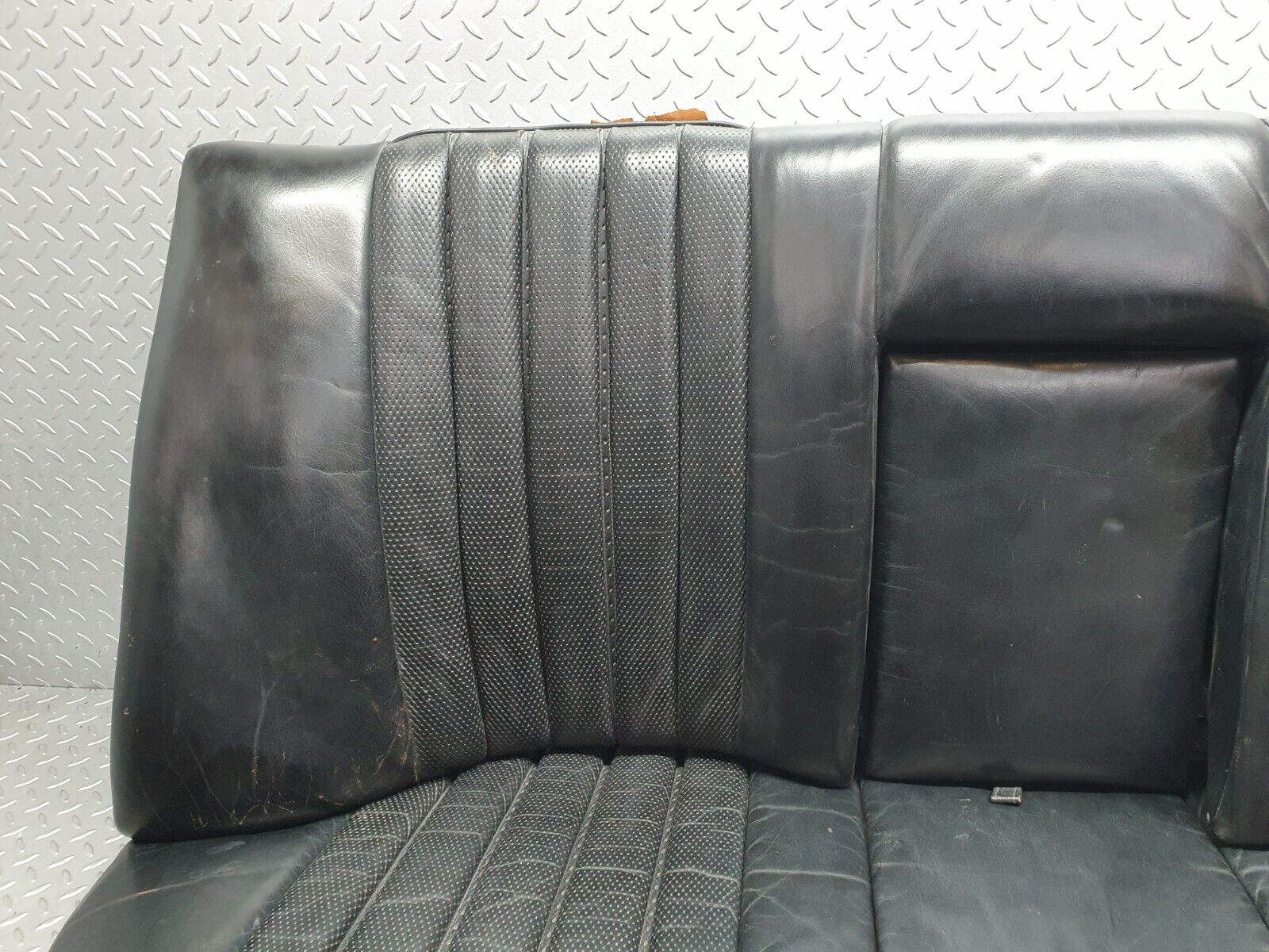 43479 Mercedes-Benz W108 280SE Rear Seat Leather Black 1099240216