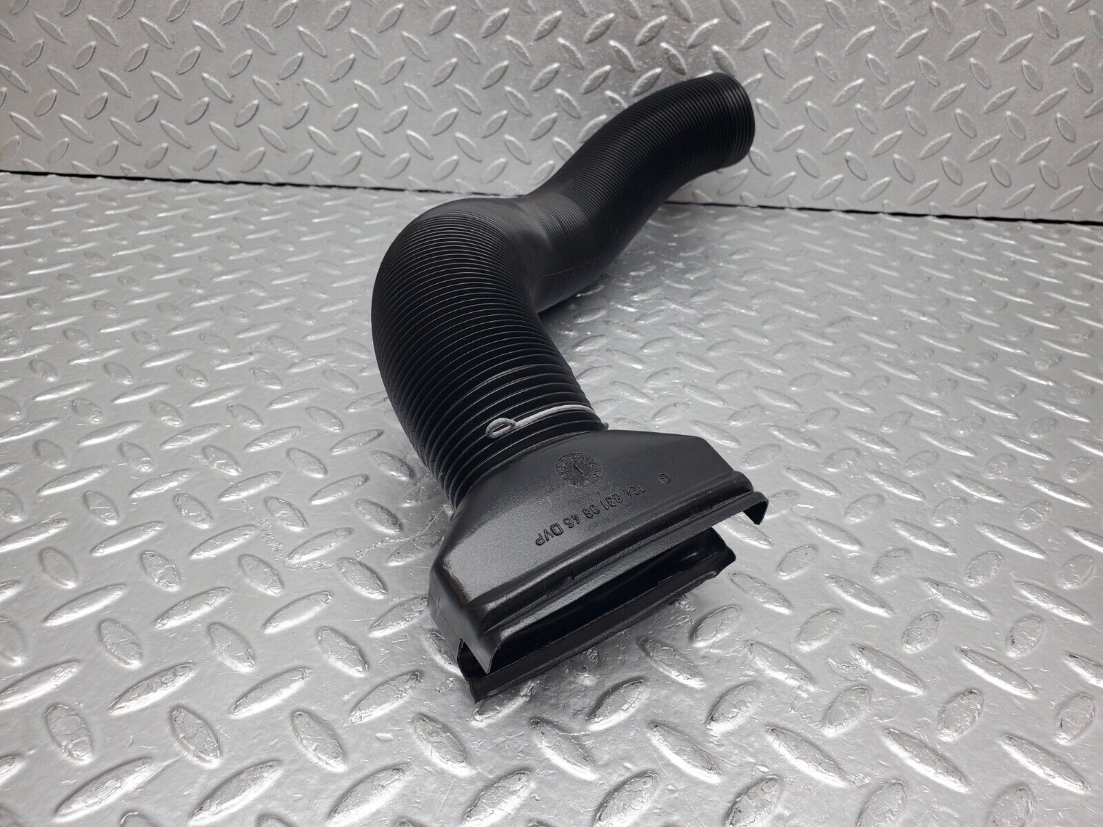 44834 Mercedes-Benz W124 220E Air Duct Pipe Hose Left Side 1248310846