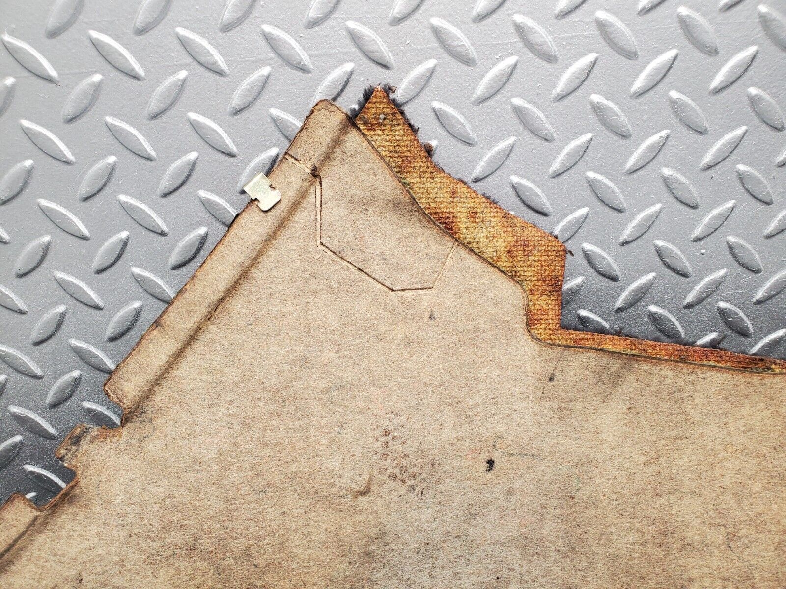 46415 Mercedes-Benz C123 280CE Coupe Centre Console Carpet Left Side Black