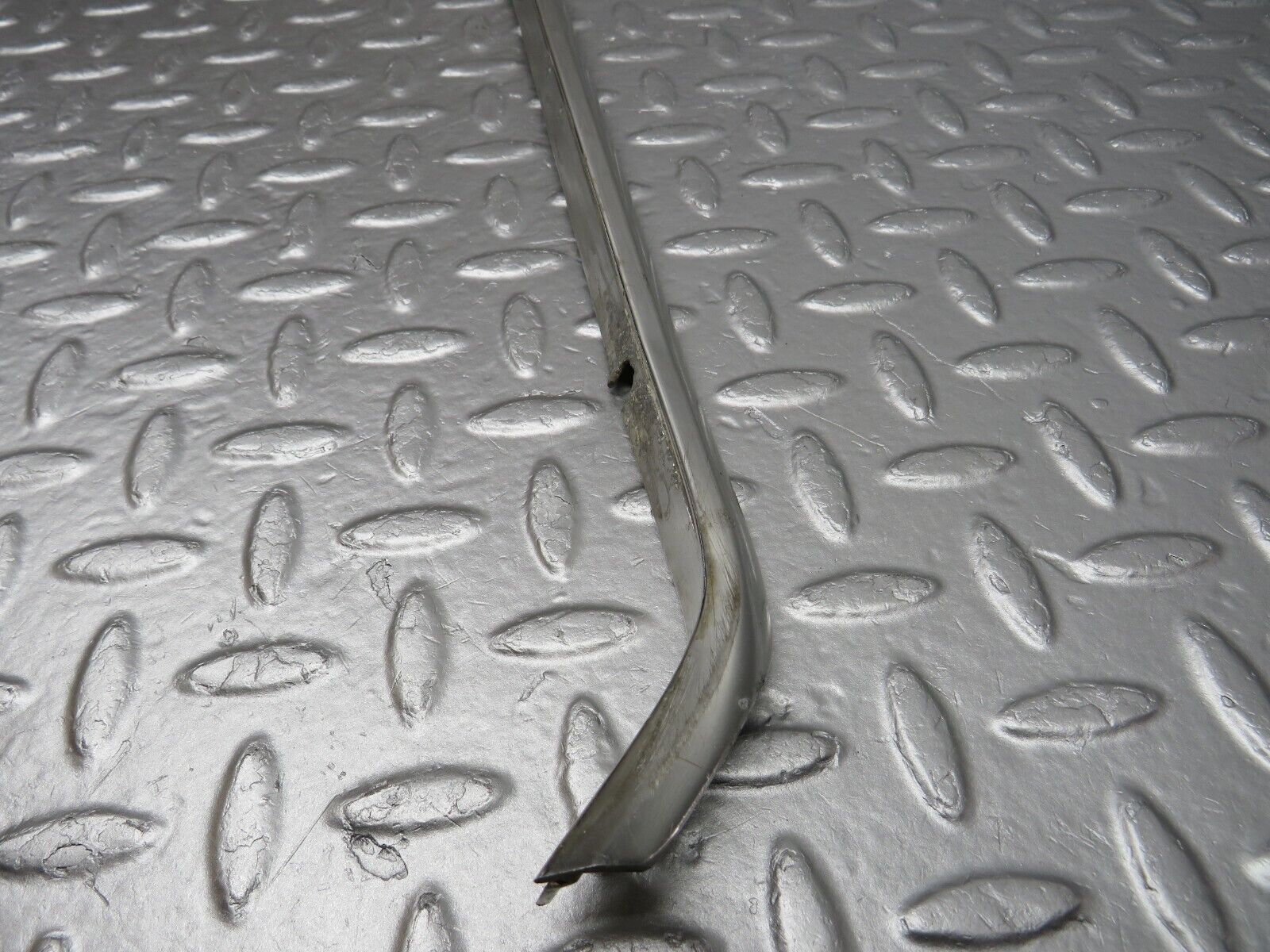 40143 Mercedes-Benz R107 350SL A Pillar Exterior Chrome Trim Left Side