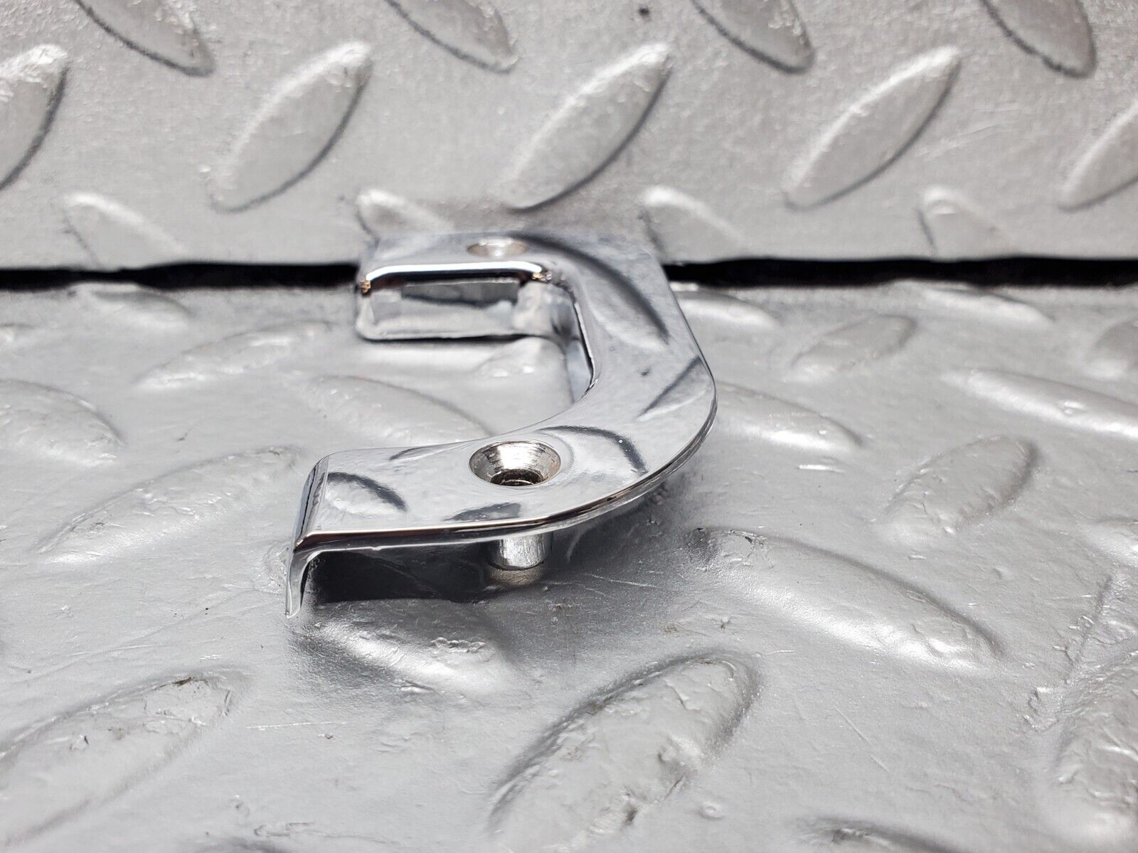 45555 Mercedes-Benz W126 420SE Interior Chrome Door Latch Trim Right 1237230224