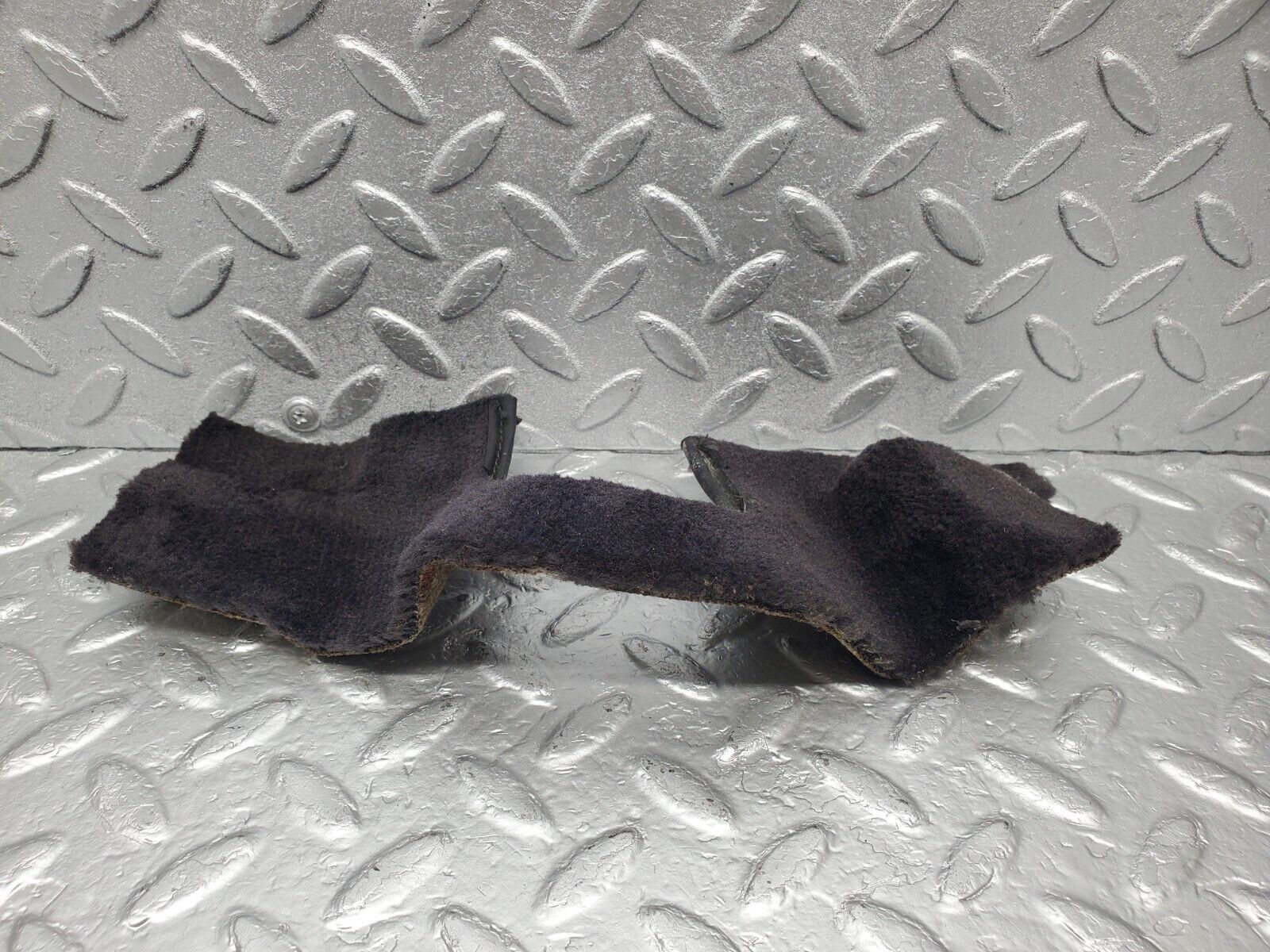 46429 Mercedes-Benz C123 280CE Coupe Front Left Seat Rail Cover Carpet Black