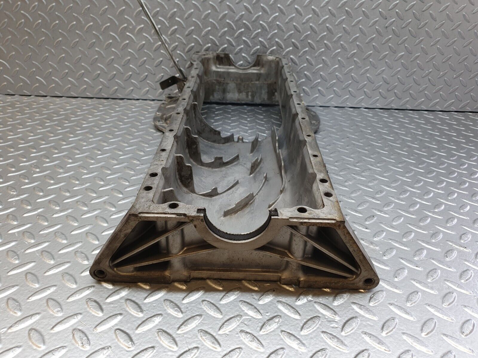 43454 Mercedes-Benz W108 280SE Oil Pan Oil Sump & Dipstick 1080140602