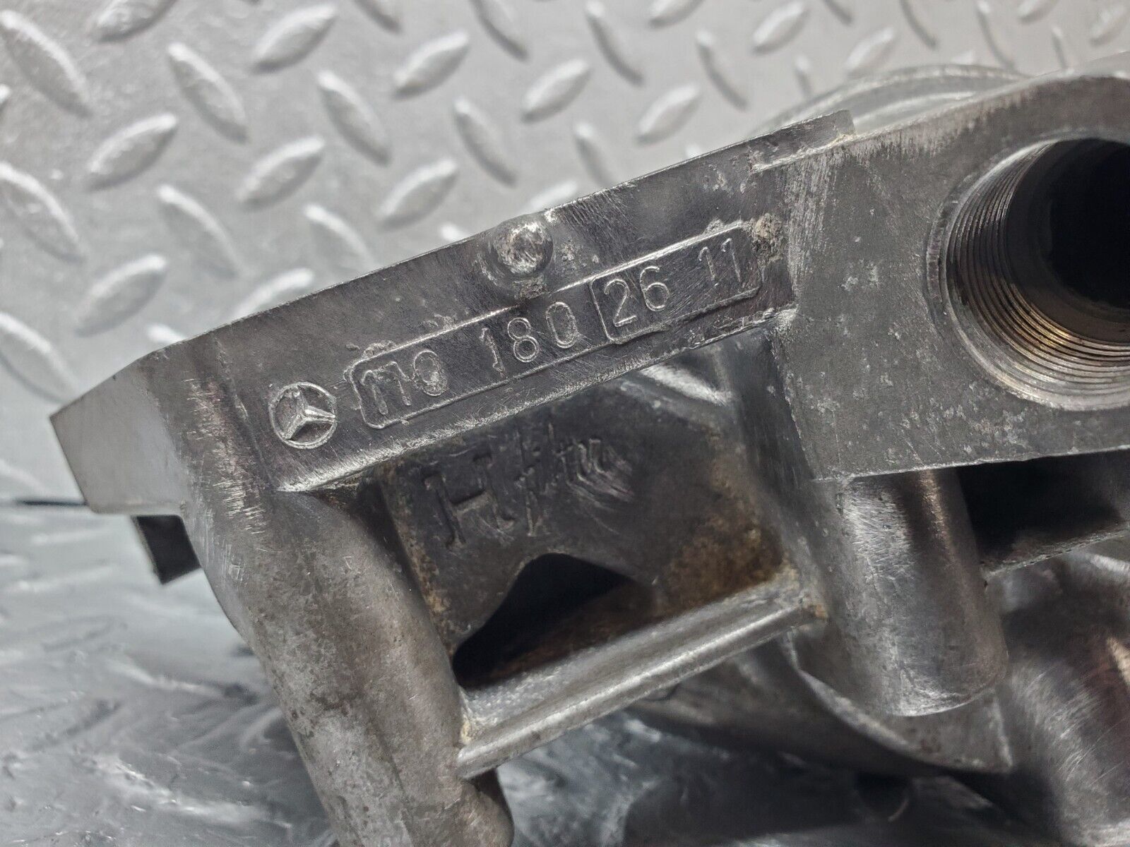 44482 Mercedes-Benz W123 280E Oil Filter Housing 1101802611