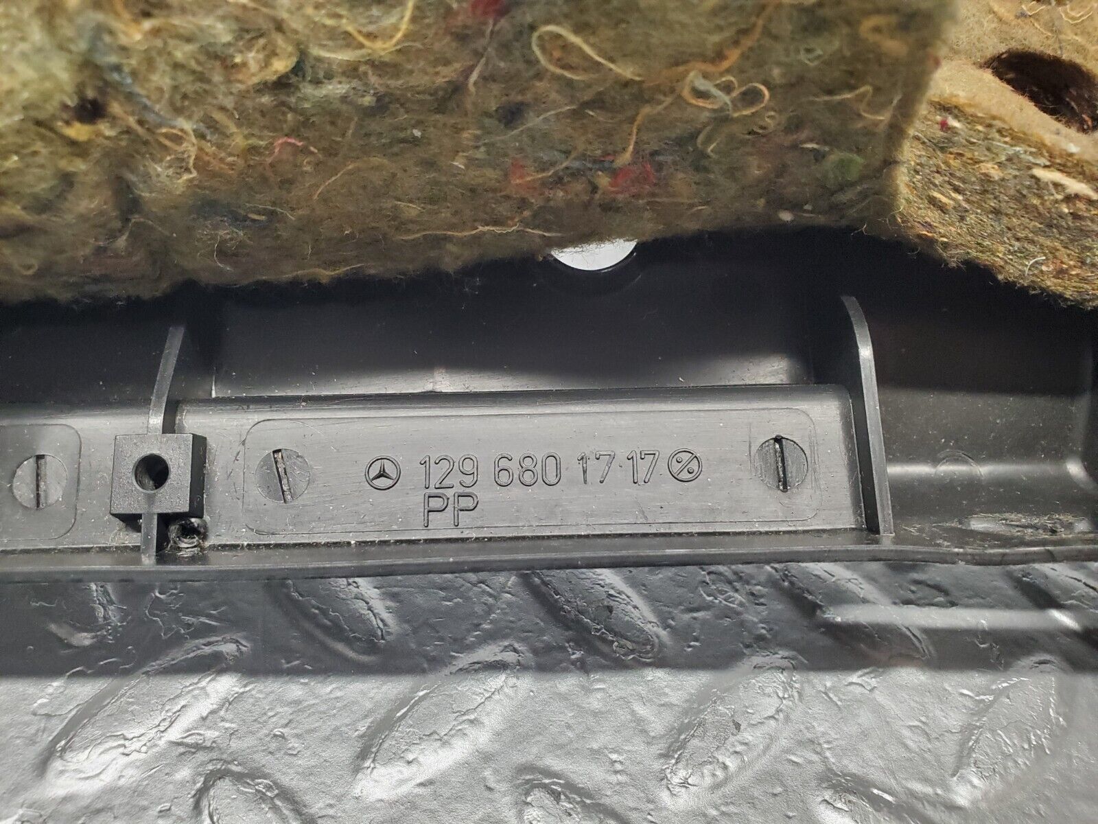46847 Mercedes-Benz R129 320SL Coupe Under Dash Panel Left Side 1296801717