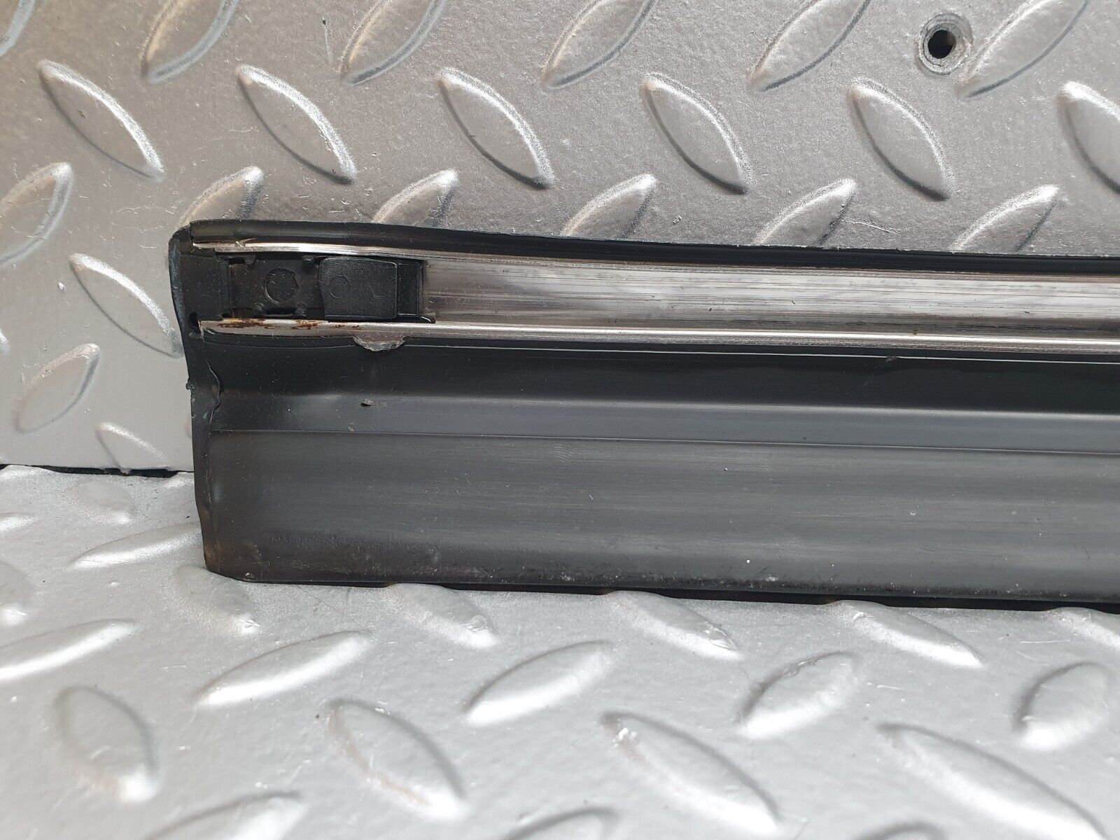 43922 Mercedes-Benz C123 230CE Coupe Left Door Lower Moulding Trim 1236903380