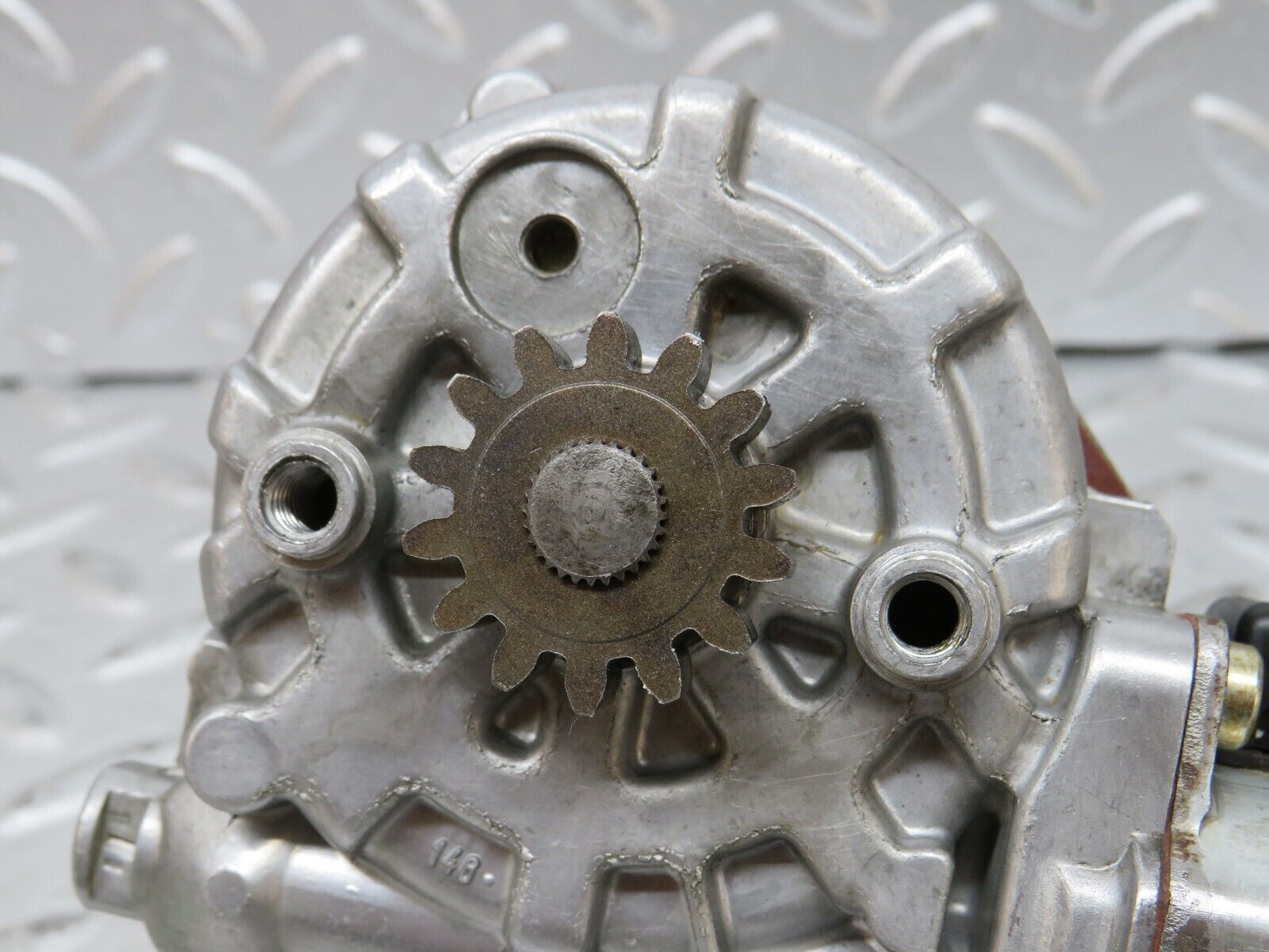 27416 Mercedes-Benz W123 280E Front Left Window Regulator Motor 0130821018